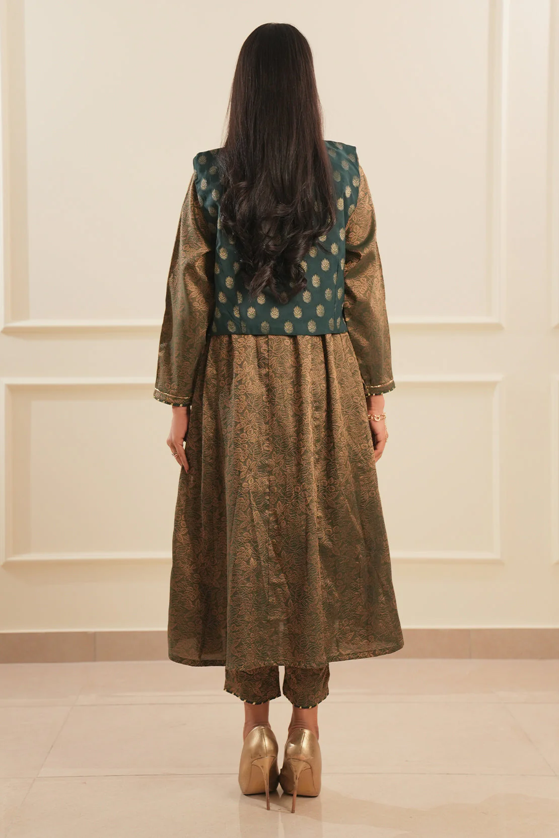 Cotton Jacquard Stitched 2 Piece (Shirt/Trouser) - Image 9