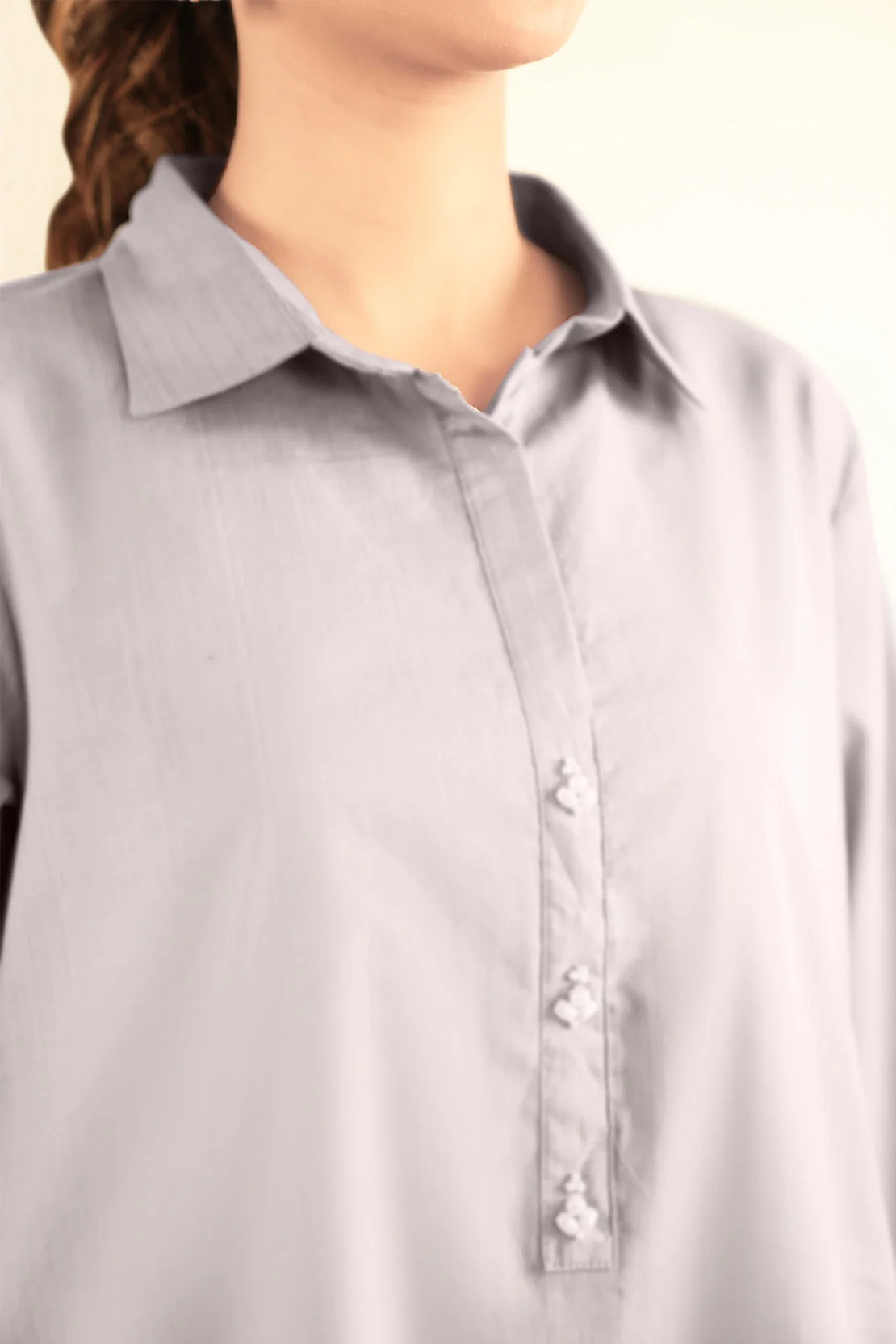 Cotton Jacquard Stitched 2 Piece (Shirt/Trouser) - Image 3