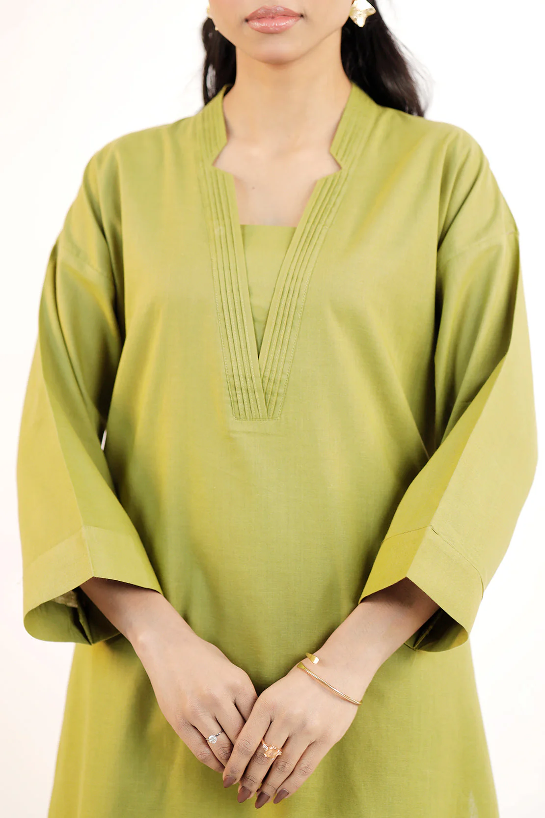 Cotton Jacquard Stitched 2 Piece (Shirt/Trouser)