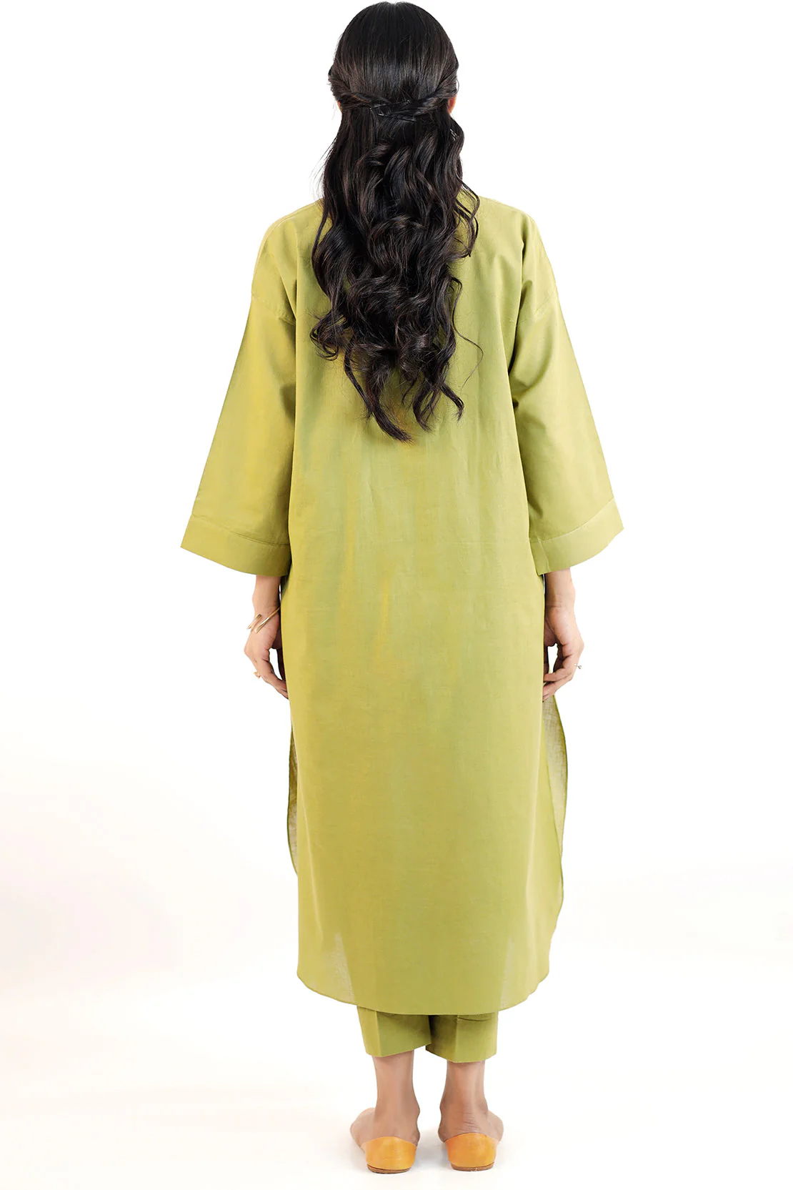 Cotton Jacquard Stitched 2 Piece (Shirt/Trouser) - Image 4