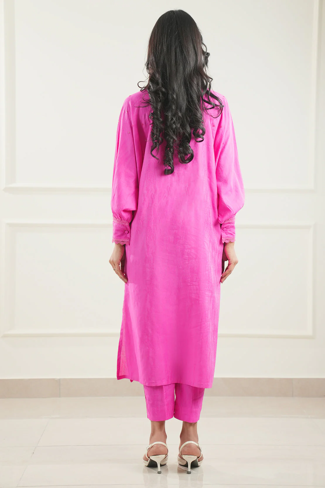 Cotton Jacquard Stitched 2 Piece (Shirt/Trouser) - Image 4