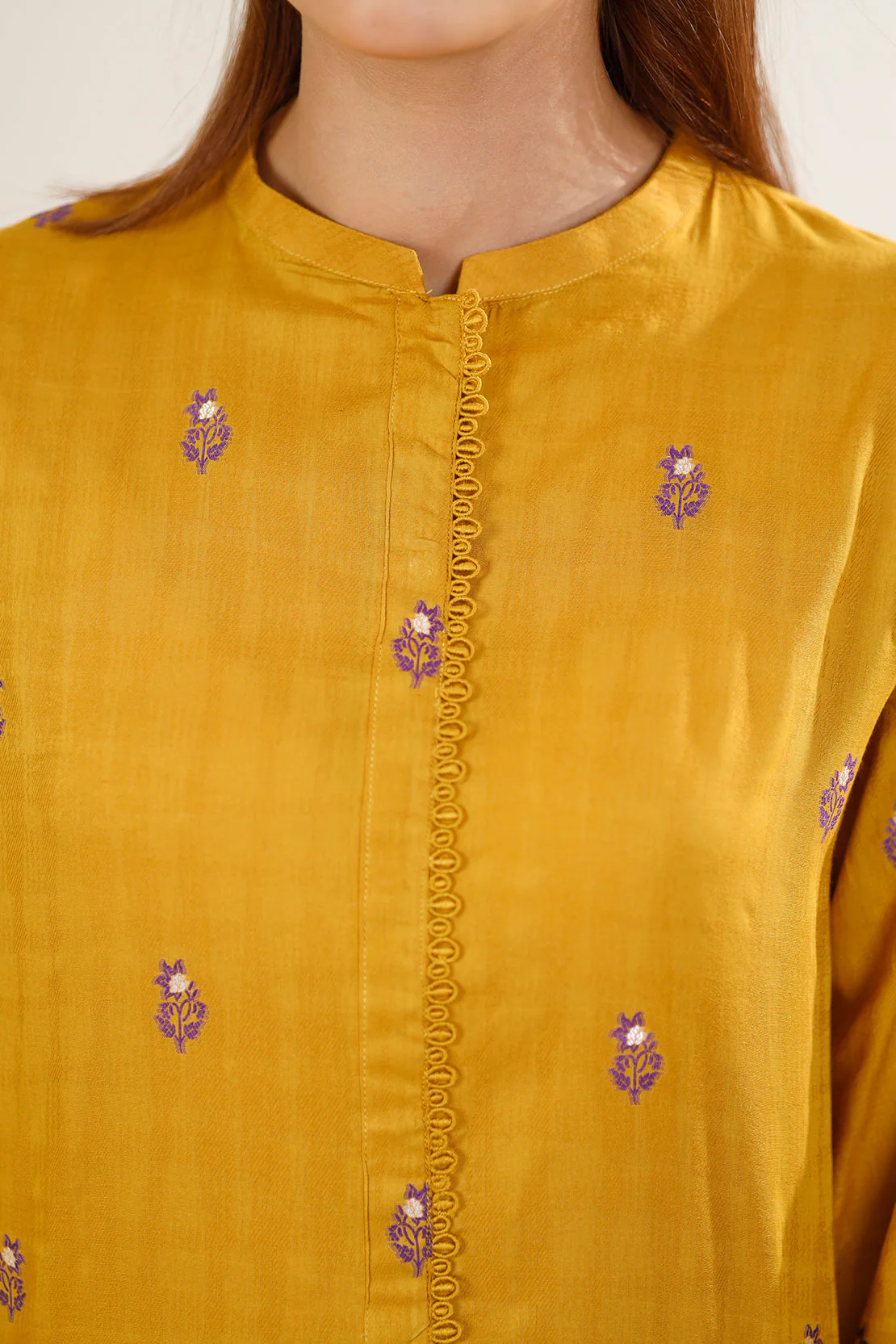 Cotton Jacquard Stitched 2 Piece (Shirt/Trouser) - Image 6