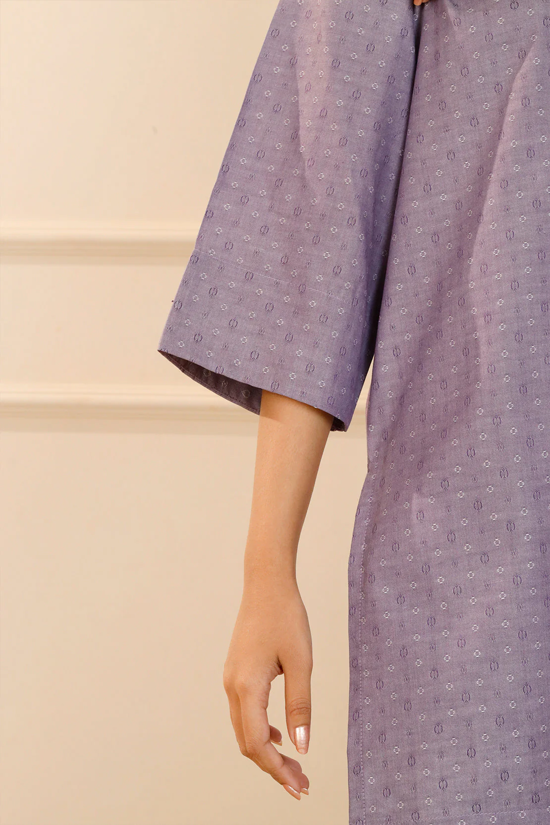 Cotton Jacquard Stitched 2 Piece (Shirt/Trouser) - Image 8