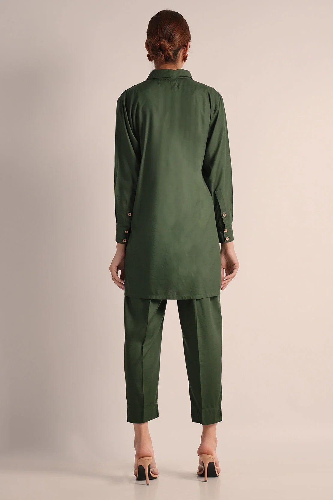 Cotton Jacquard Stitched 2 Piece (Shirt/Trouser) - Image 6