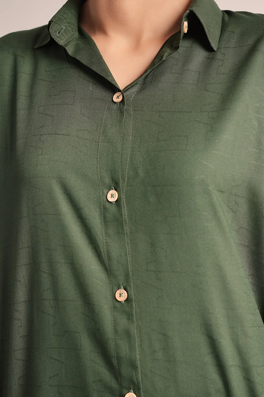 Cotton Jacquard Stitched 2 Piece (Shirt/Trouser) - Image 8