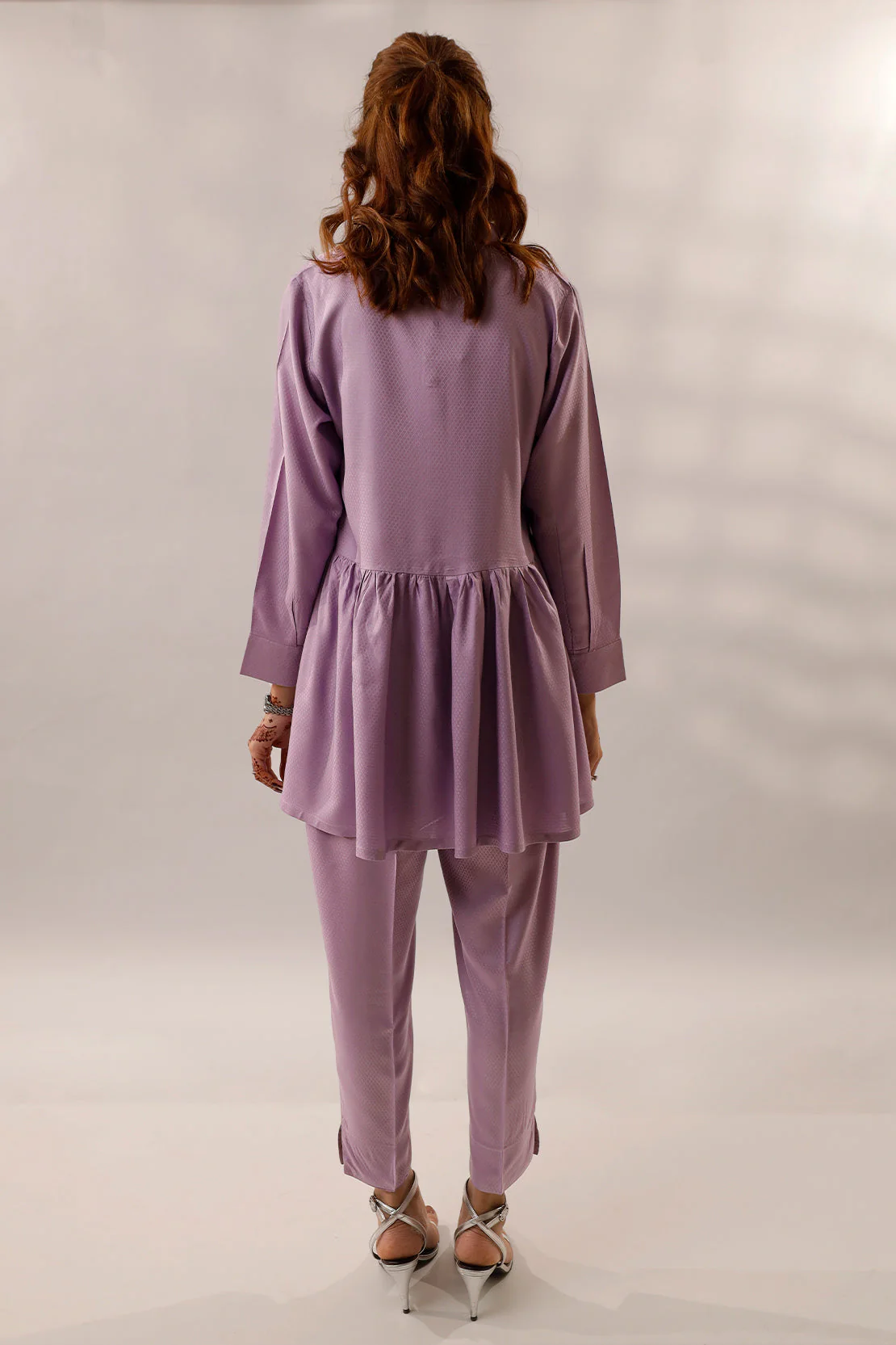 Cotton Jacquard Stitched 2 Piece (Shirt/Trouser) - Image 6
