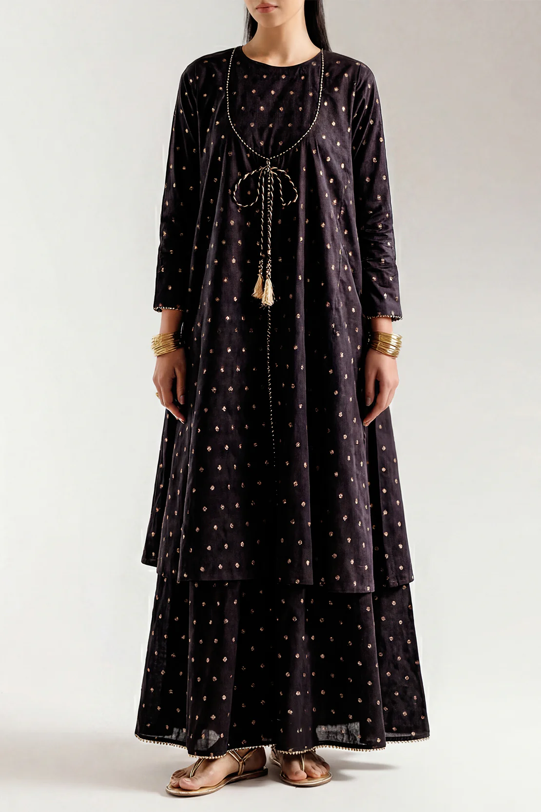 Cotton Jacquard Stitched 2 Piece (Shirt/Trouser)