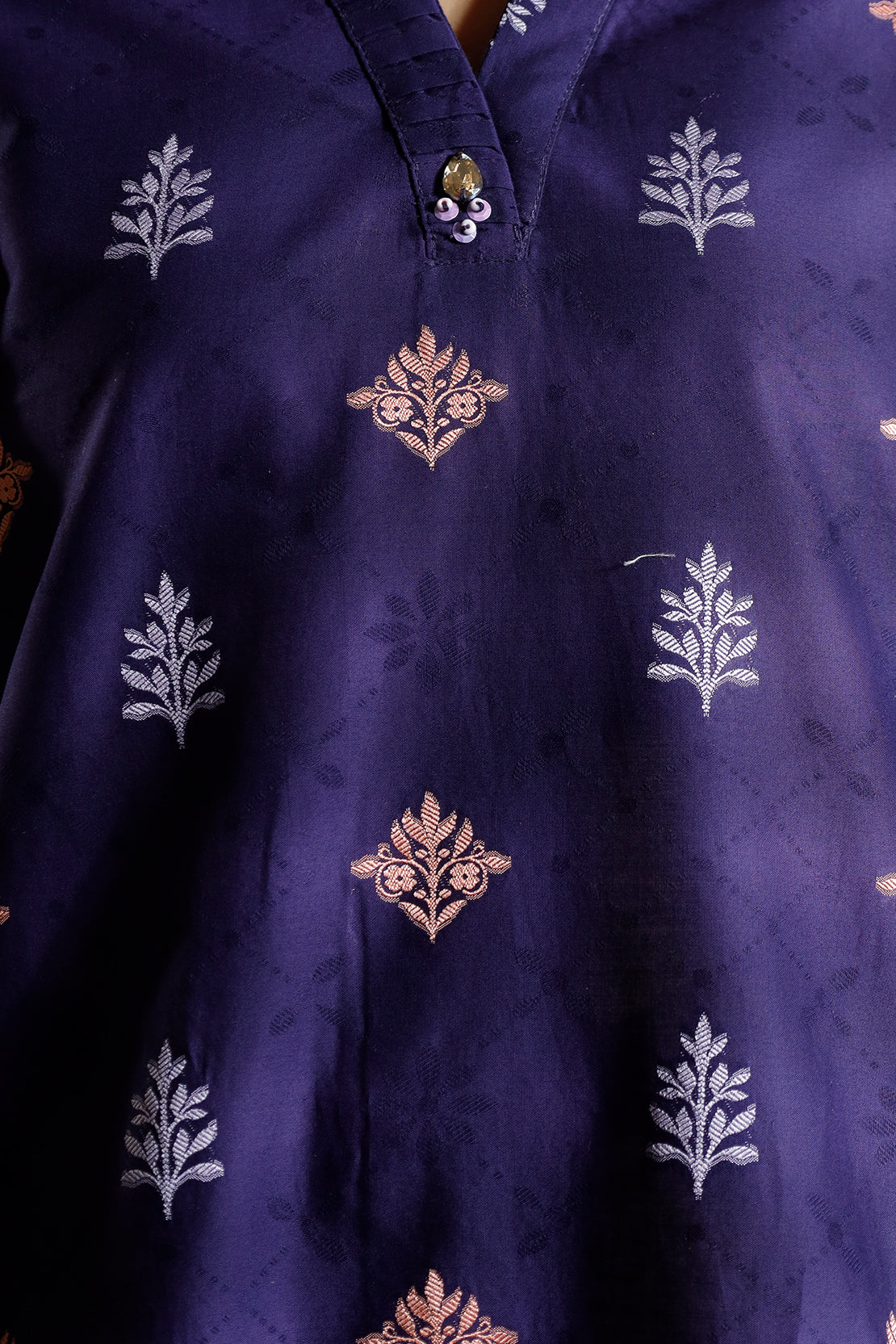 Cotton Jacquard Stitched 2 Piece (Shirt/Trouser) - Image 4