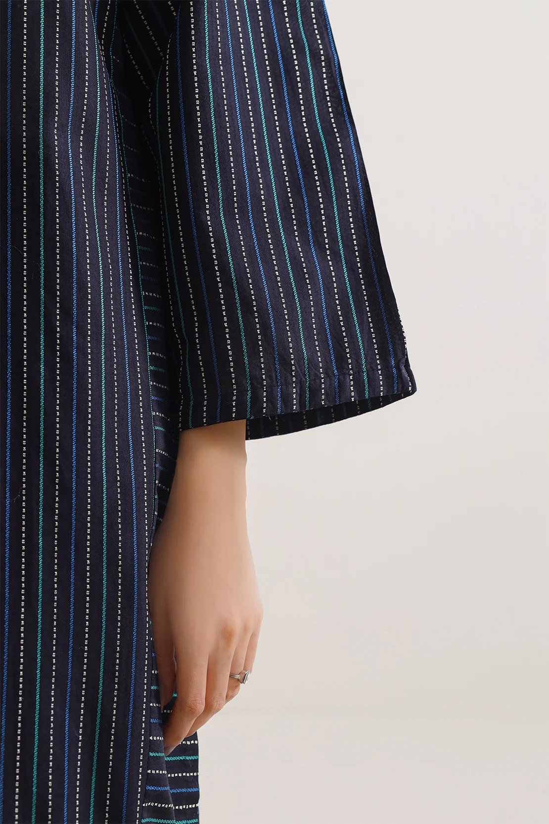 Cotton Jacquard Stitched 2 Piece (Shirt/Trouser) - Image 4