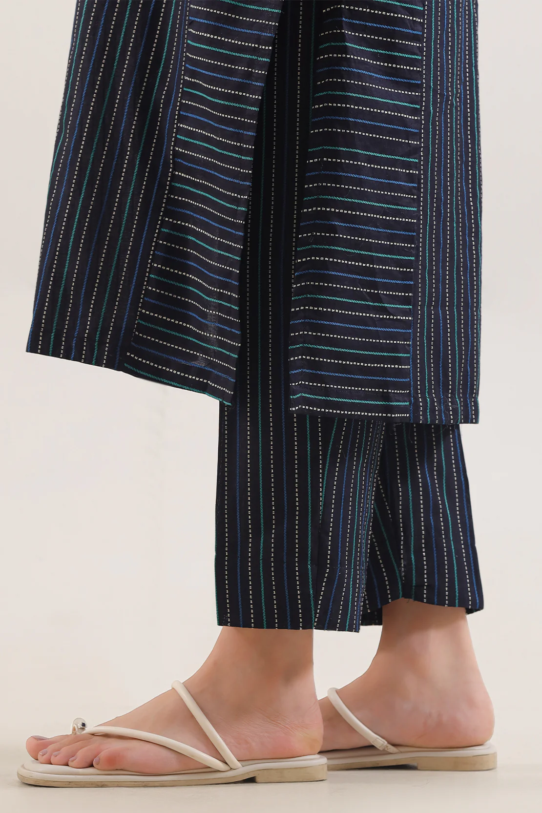 Cotton Jacquard Stitched 2 Piece (Shirt/Trouser) - Image 5