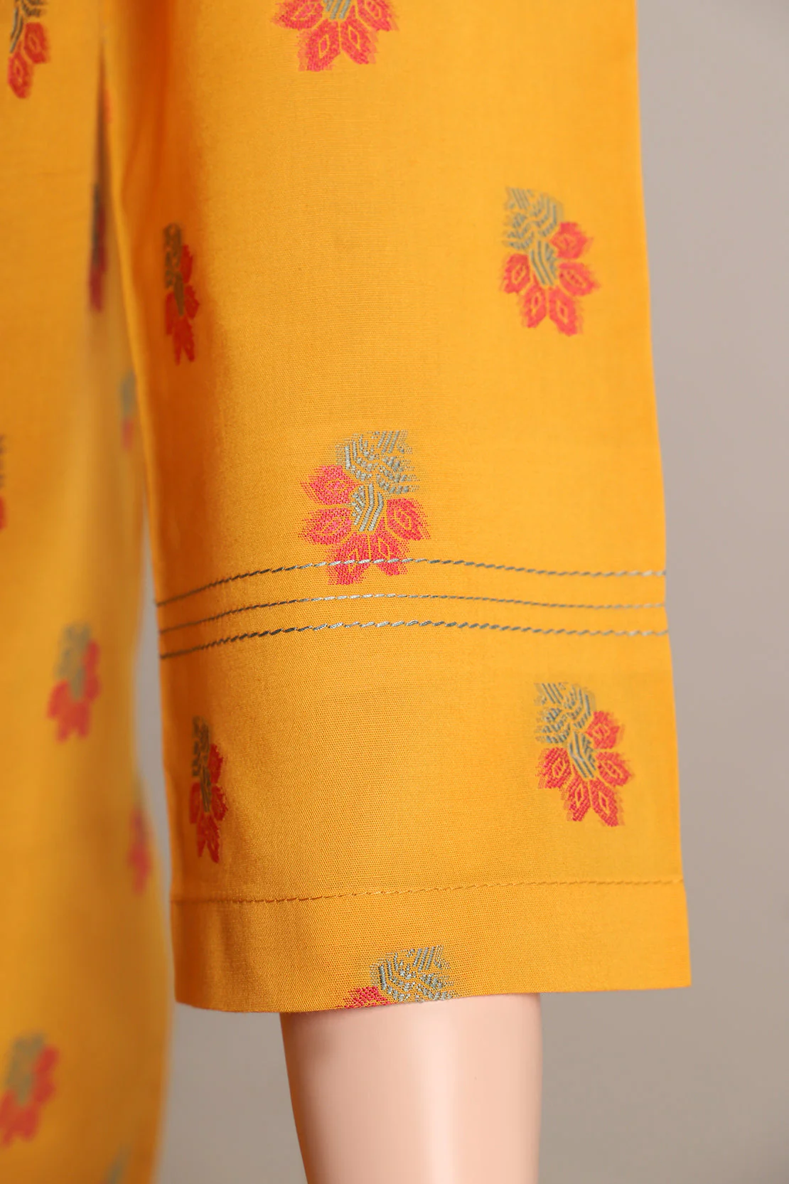 Cotton Jacquard Stitched 2 Piece (Shirt/Trouser) - Image 4