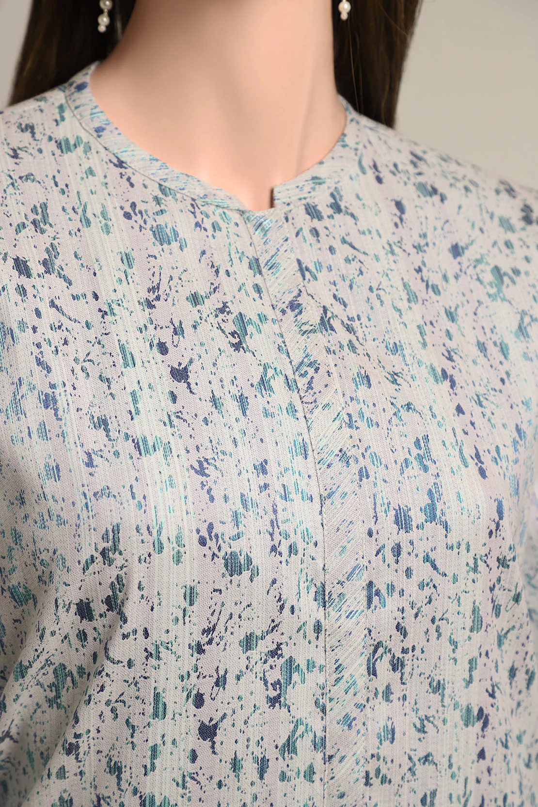 Cotton Jacquard Stitched 2 Piece (Shirt/Trouser) - Image 3