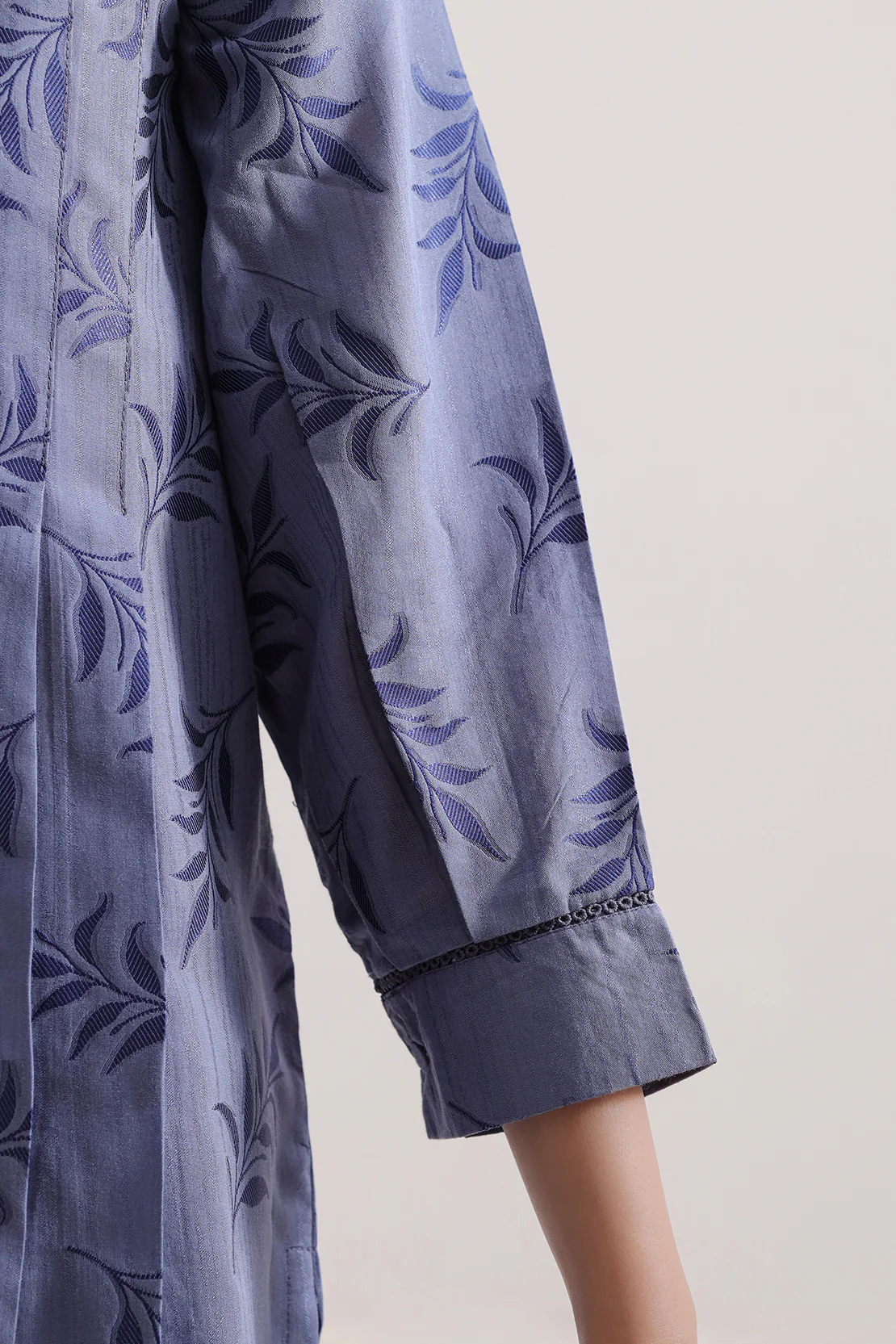 Cotton Jacquard Stitched 2 Piece (Shirt/Trouser) - Image 4