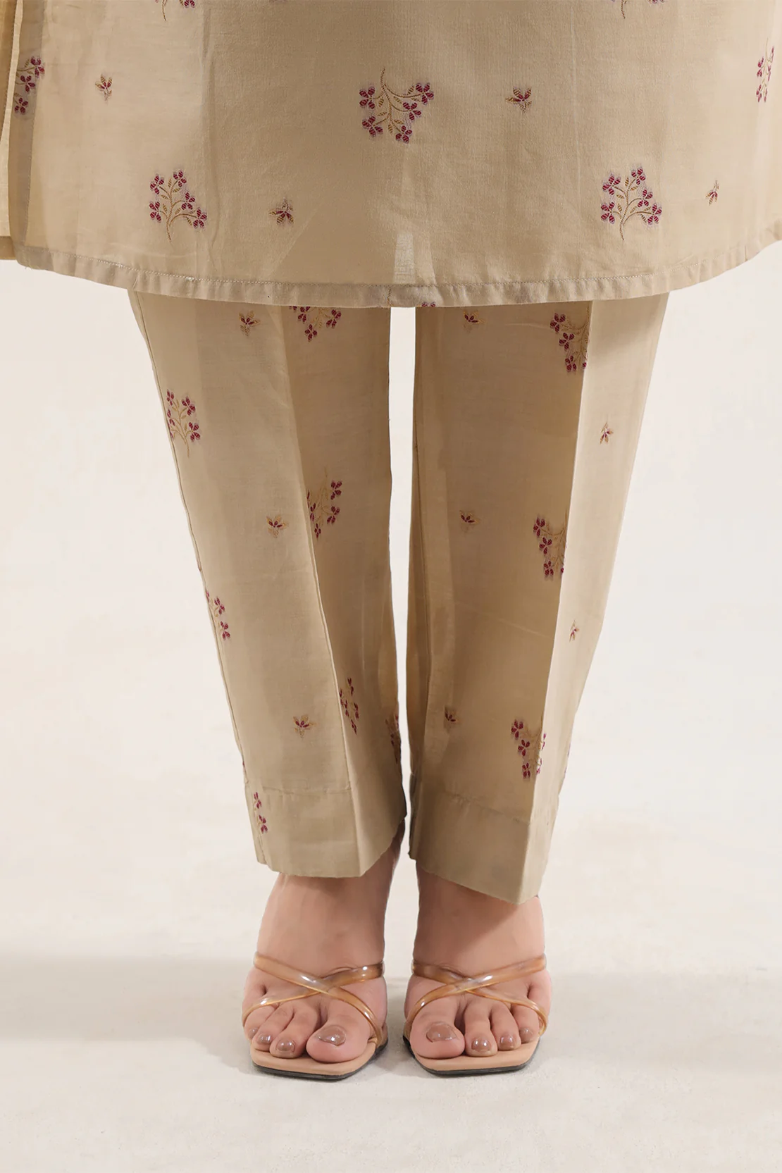 Cotton Jacquard Stitched 2 Piece (Shirt/Trouser) - Image 6