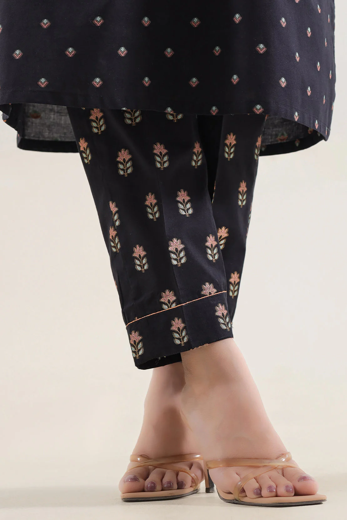 Cotton Jacquard Stitched 2 Piece (Shirt/Trouser) - Image 5