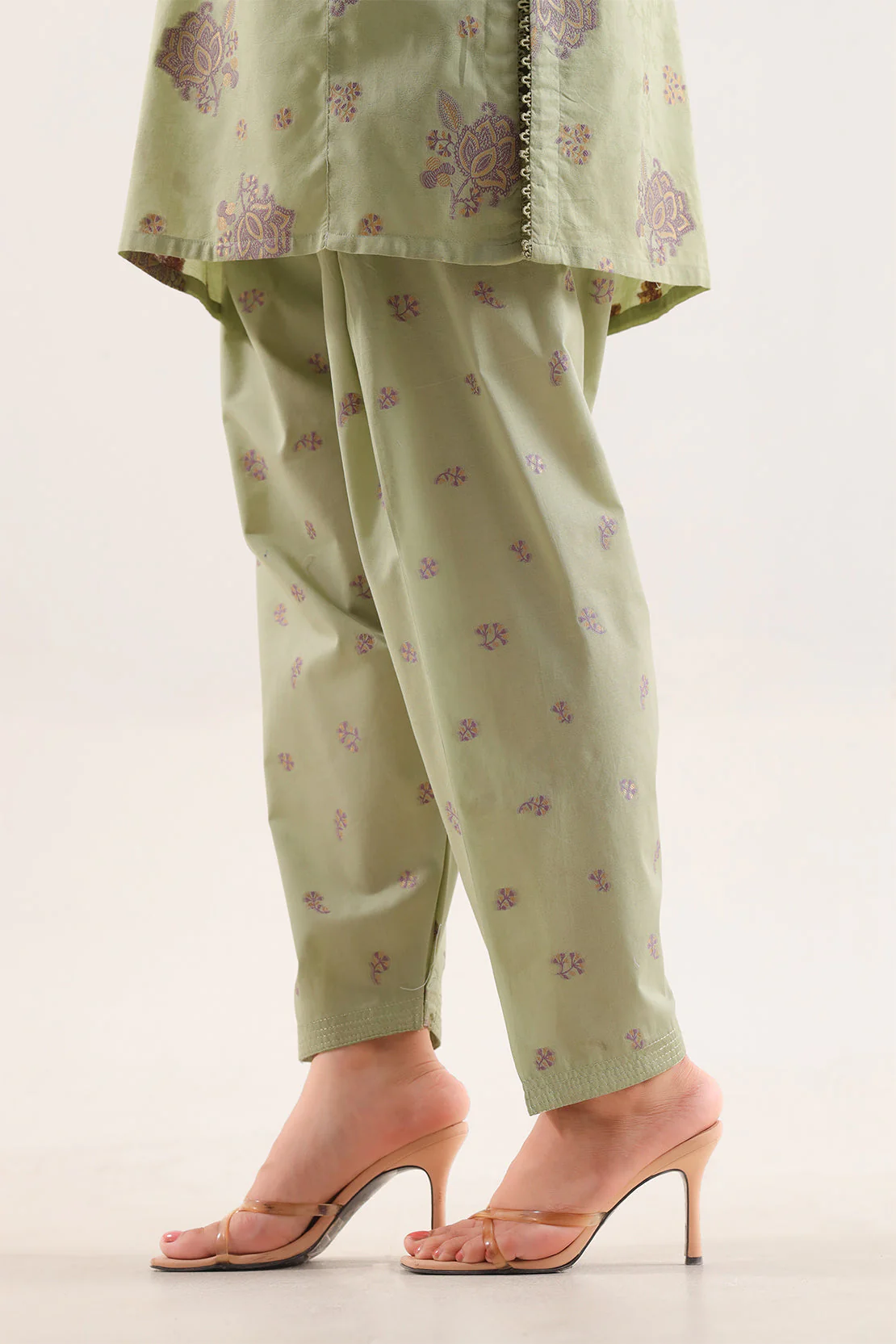 Cotton Jacquard Stitched 2 Piece (Shirt/Trouser) - Image 5