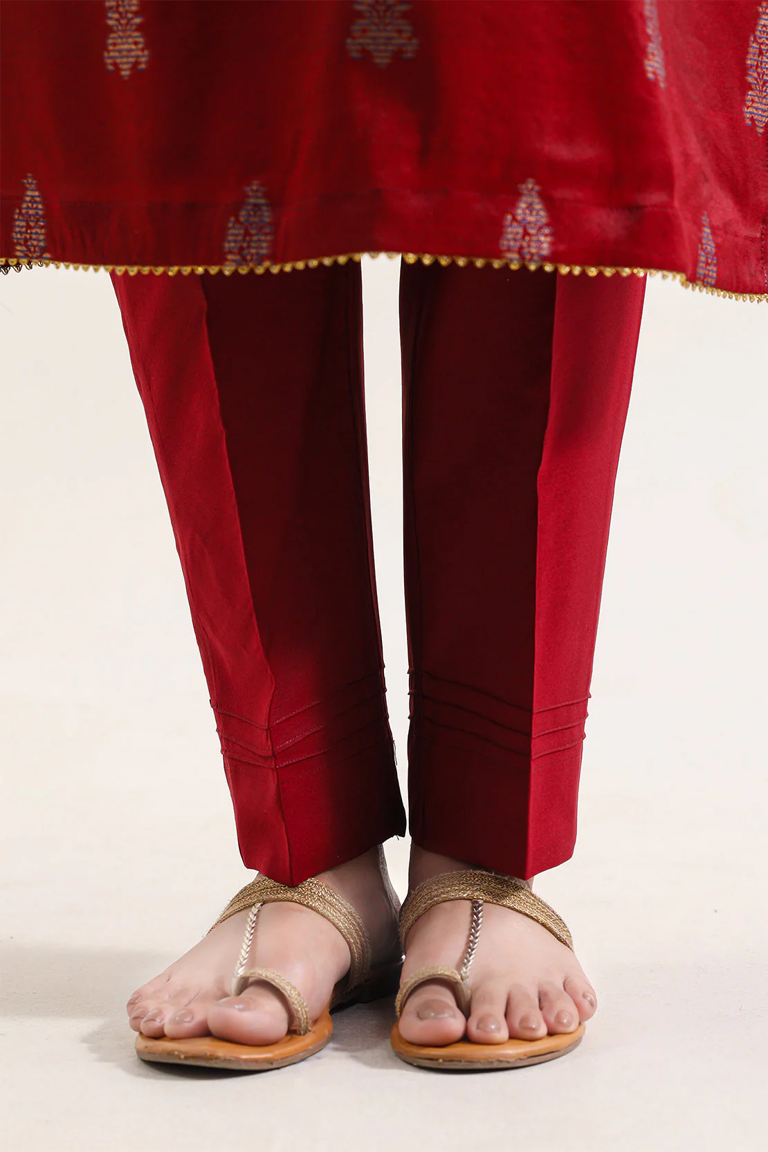 Cotton Jacquard Stitched 2 Piece (Shirt/Trouser) - Image 6