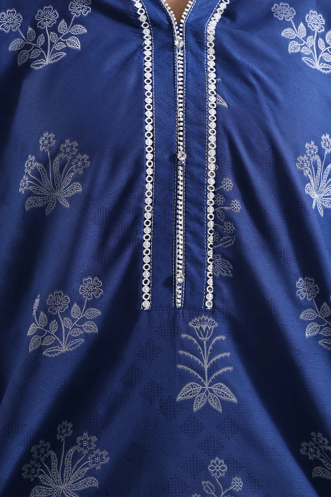 Cotton Jacquard Stitched 2 Piece (Shirt/Trouser) - Image 4