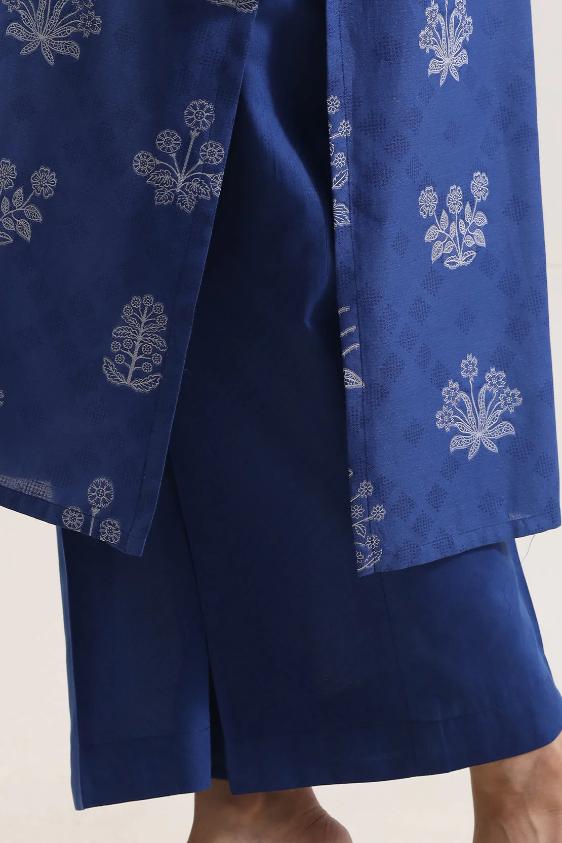 Cotton Jacquard Stitched 2 Piece (Shirt/Trouser) - Image 6
