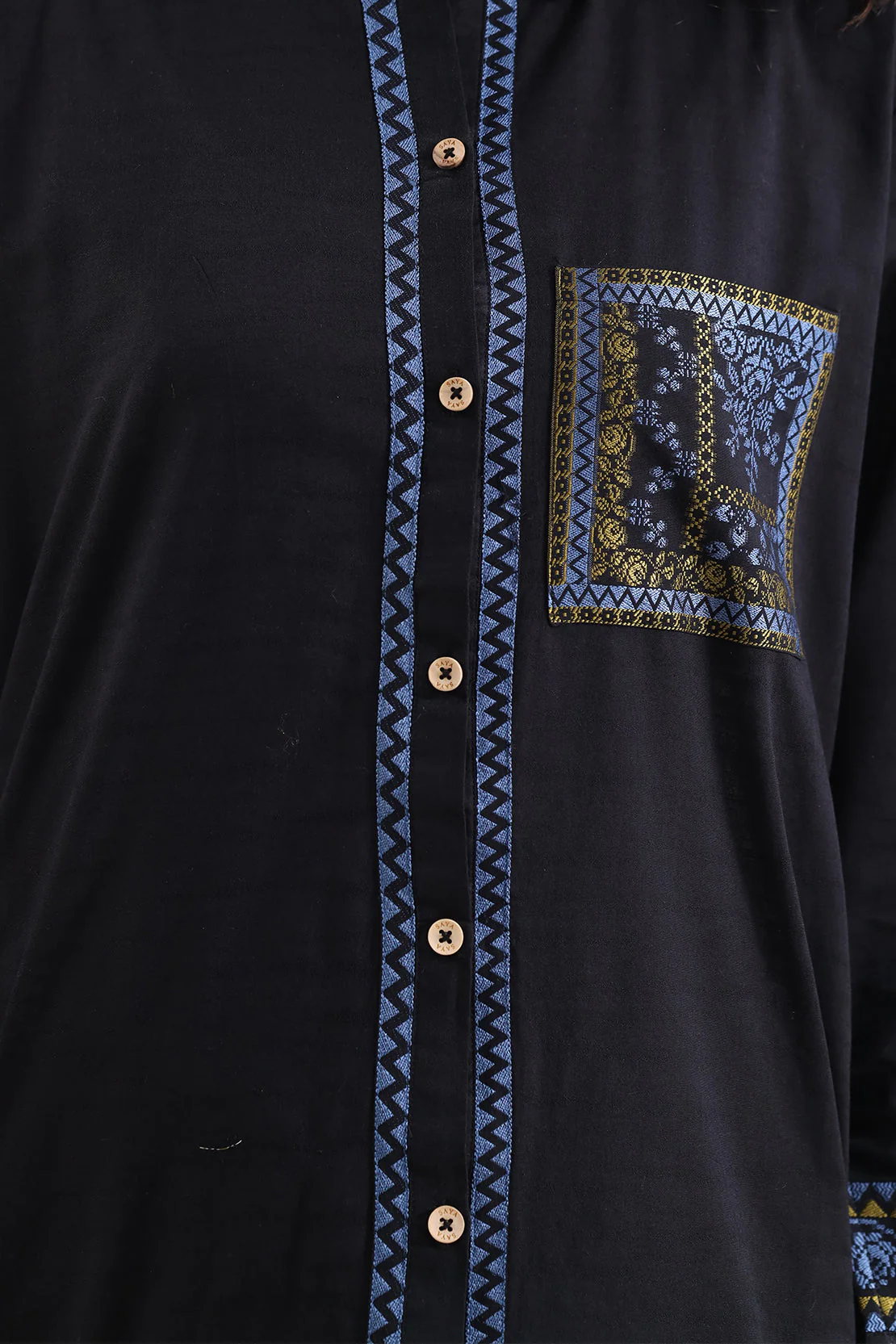 Cotton Jacquard Stitched 2 Piece (Shirt/Trouser) - Image 4