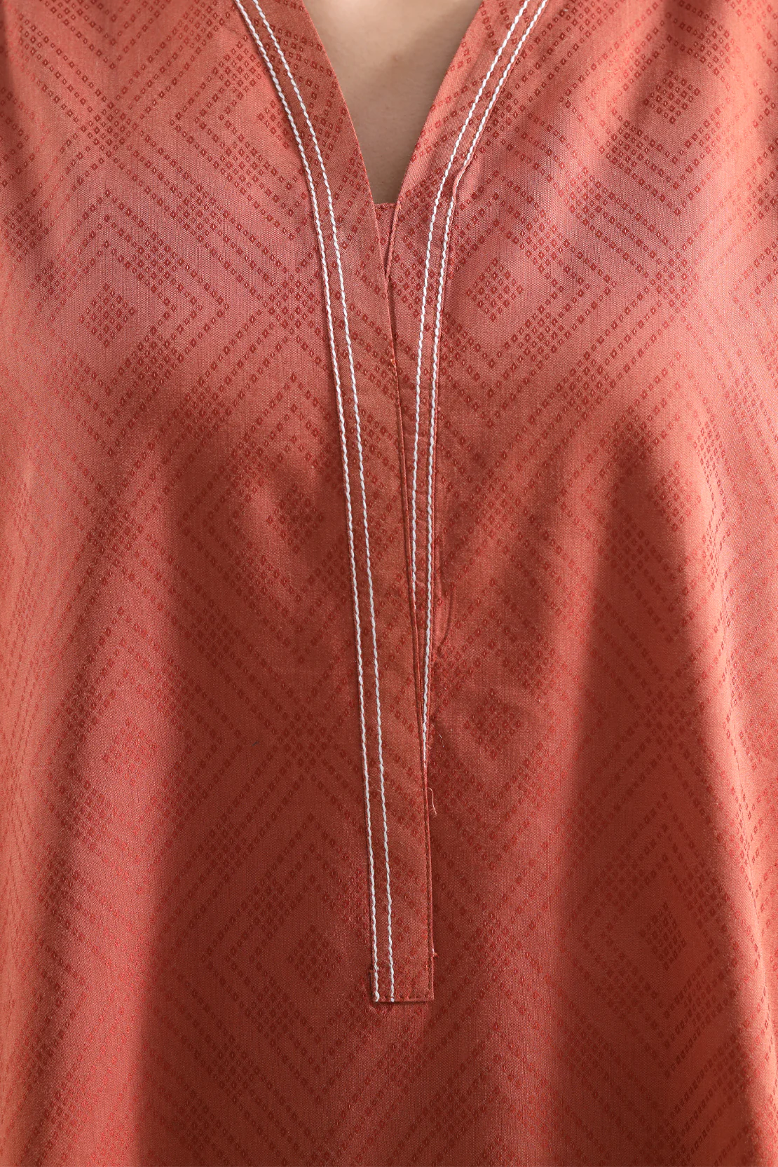 Cotton Jacquard Stitched 2 Piece (Shirt/Trouser) - Image 5