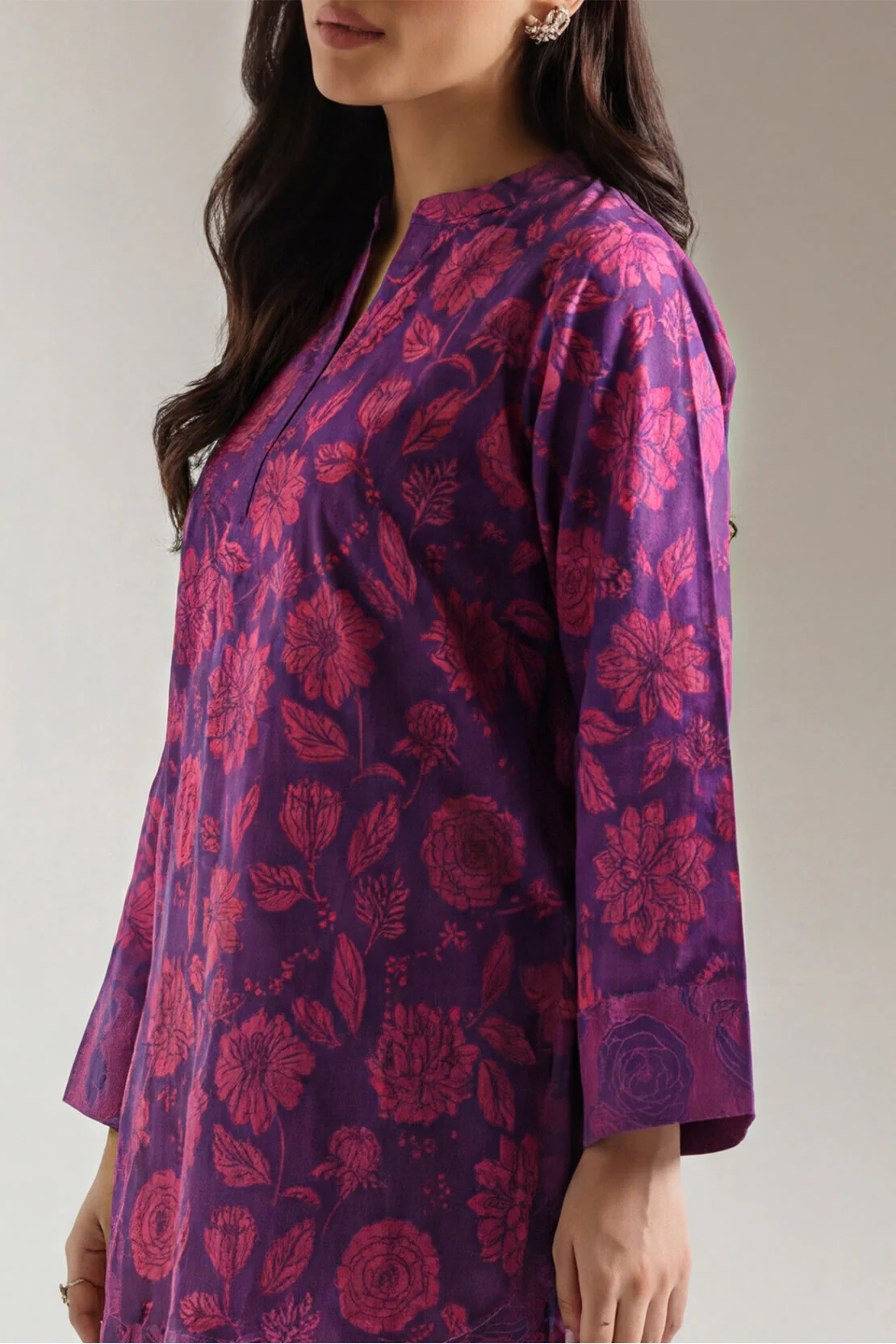 Cotton Jacquard Stitched 2 Piece (Shirt/Trouser) - Image 3