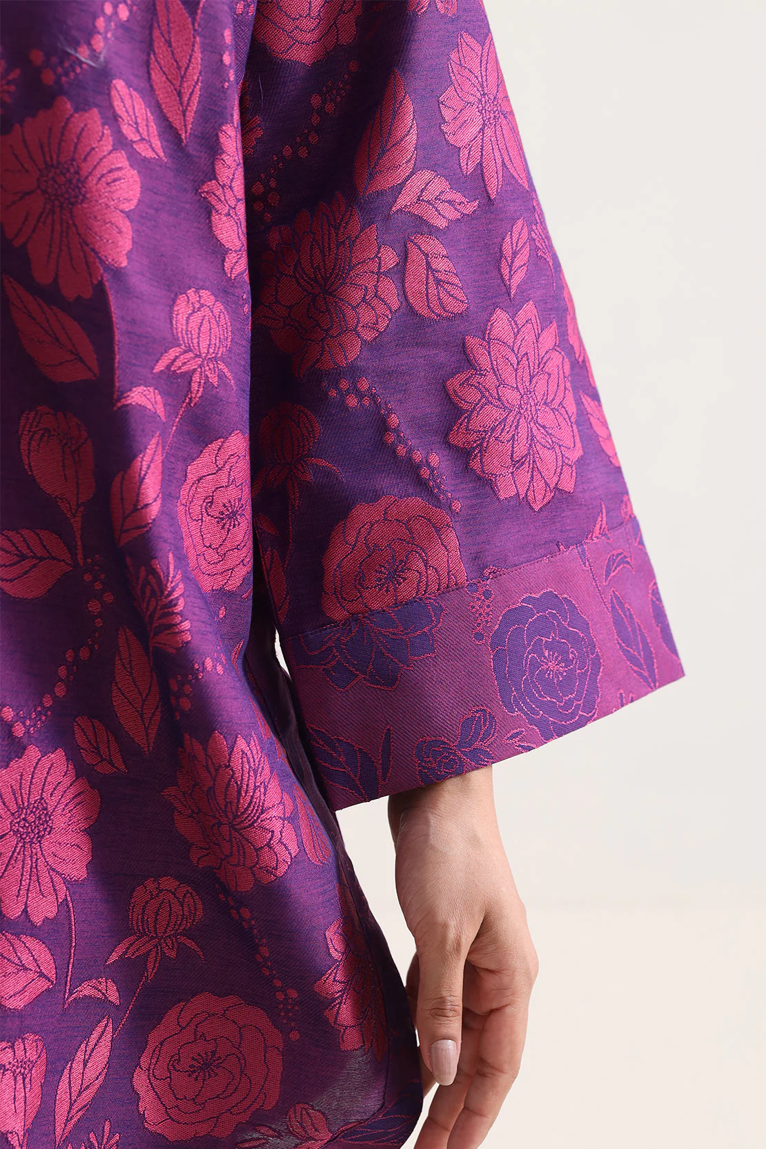Cotton Jacquard Stitched 2 Piece (Shirt/Trouser) - Image 6
