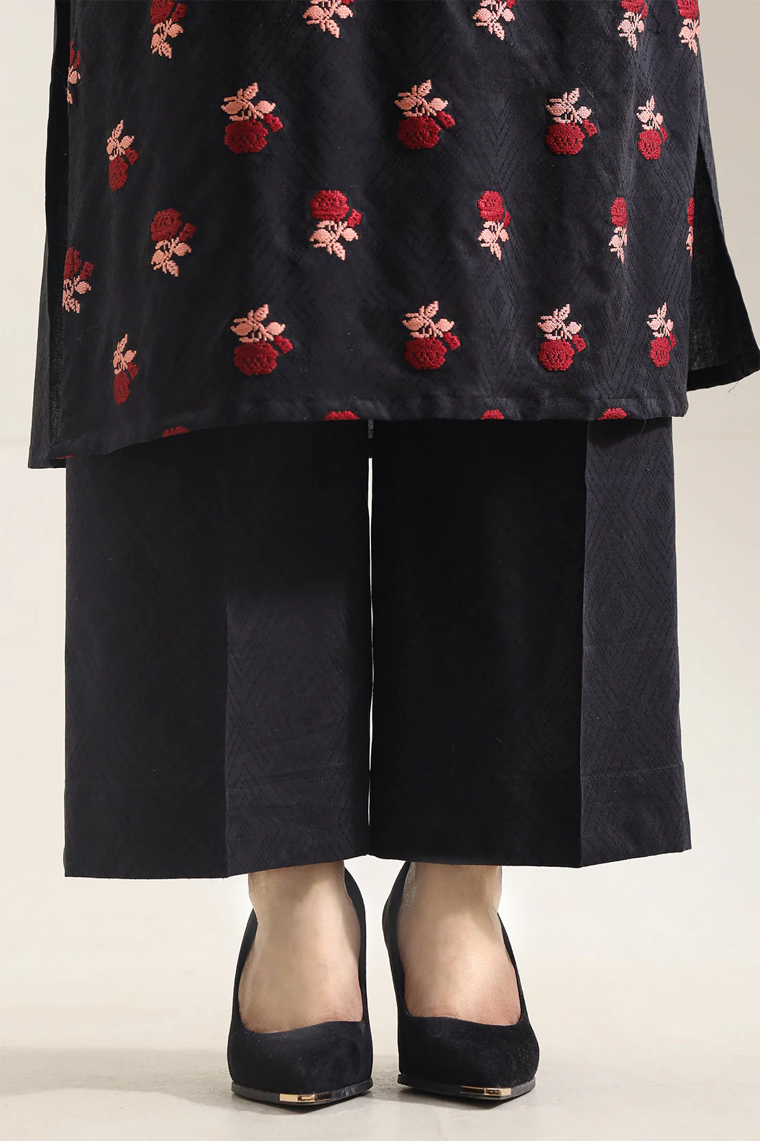 Cotton Jacquard Stitched 2 Piece (Shirt/Trouser) - Image 7