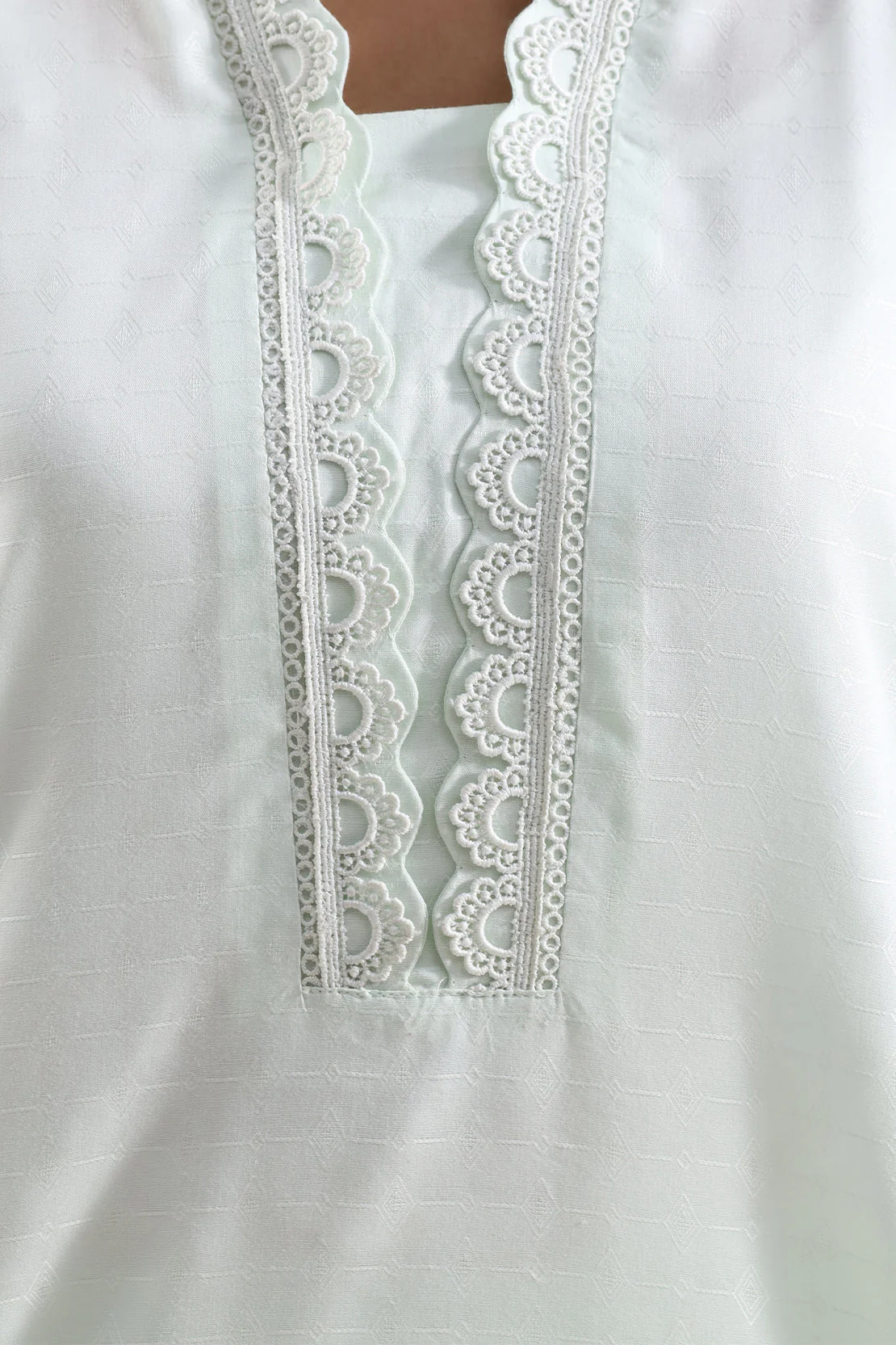 Cotton Jacquard Stitched 2 Piece (Shirt/Trouser) - Image 5
