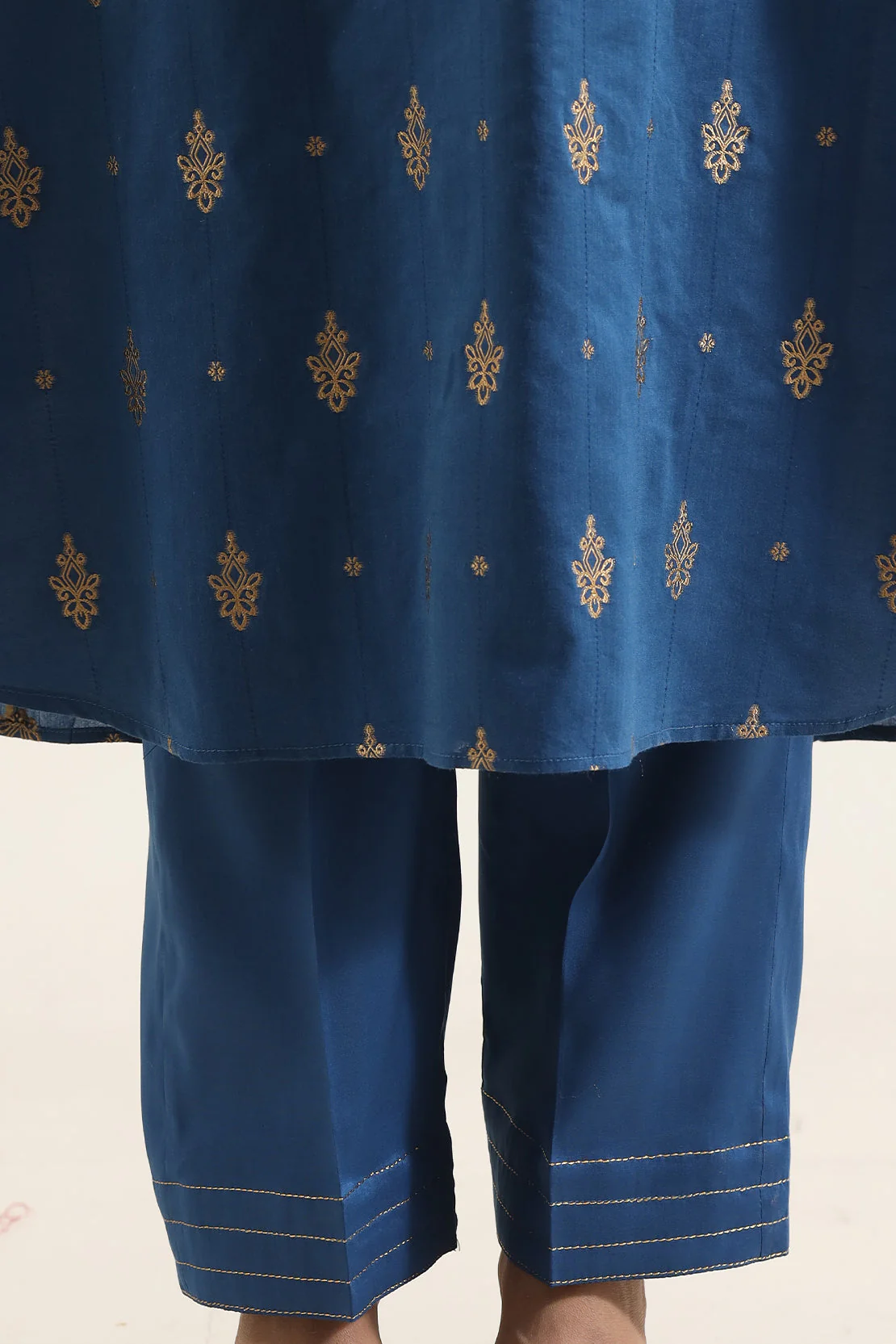 Cotton Jacquard Stitched 2 Piece (Shirt/Trouser) - Image 6