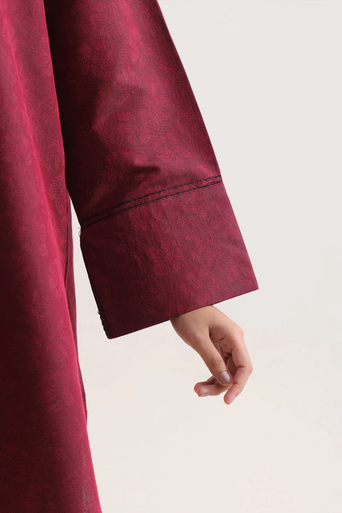 Cotton Jacquard Stitched 2 Piece (Shirt/Trouser) - Image 6