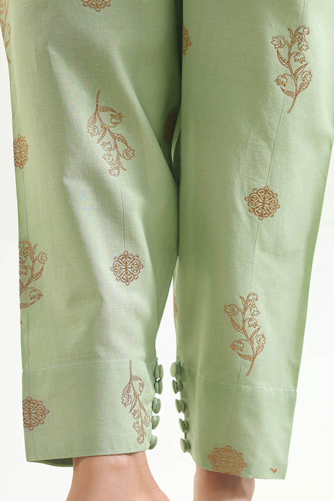 Cotton Jacquard Stitched 2 Piece (Shirt/Trouser) - Image 6