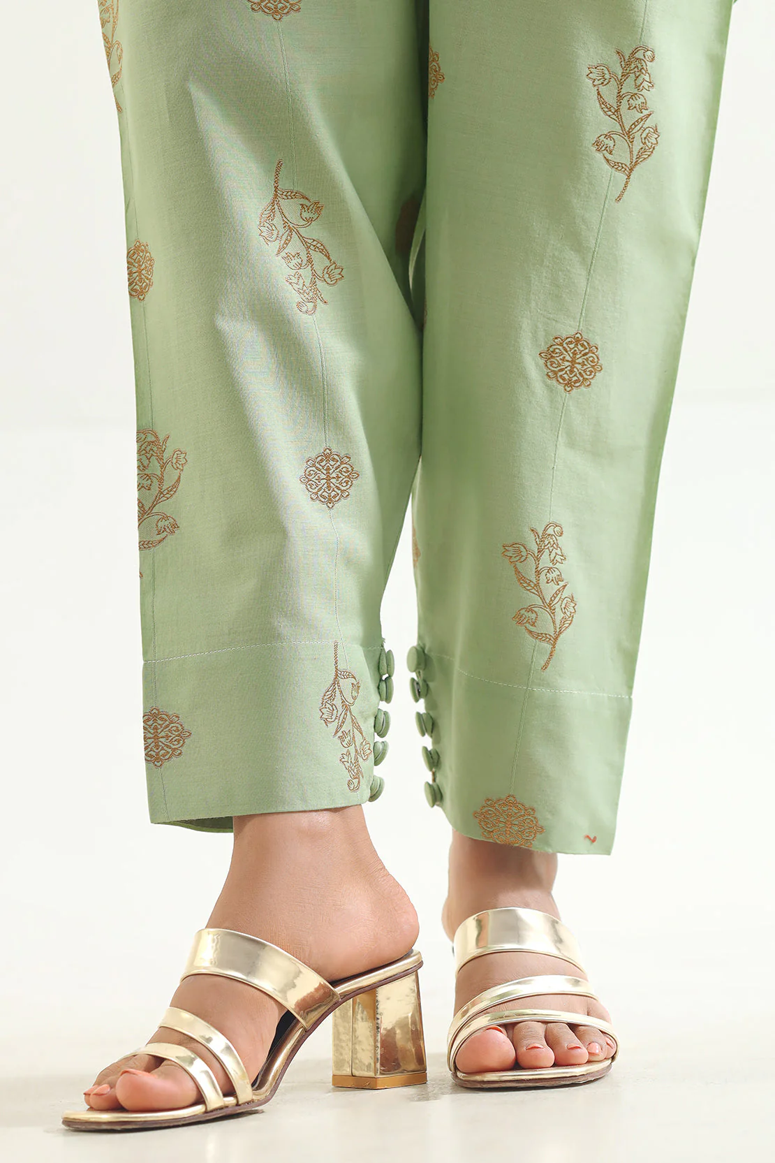 Cotton Jacquard Stitched 2 Piece (Shirt/Trouser) - Image 7
