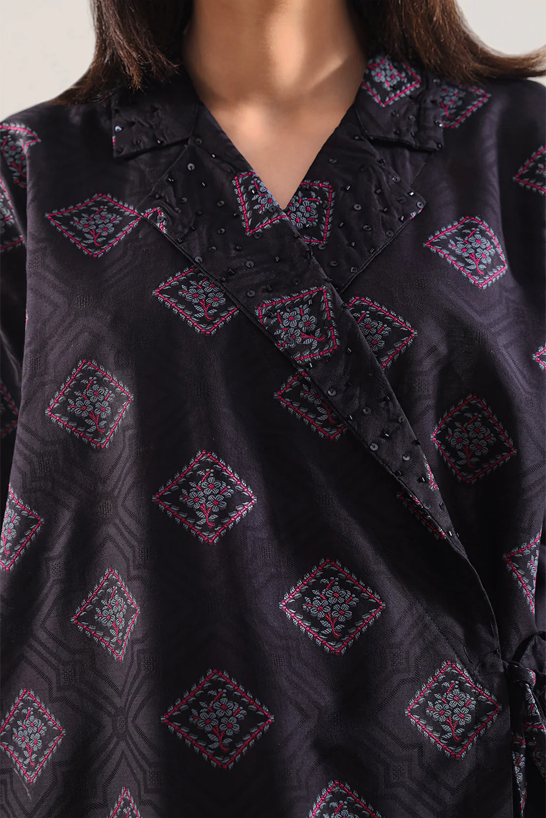 Cotton Jacquard Stitched 2 Piece (Shirt/Trouser) - Image 6
