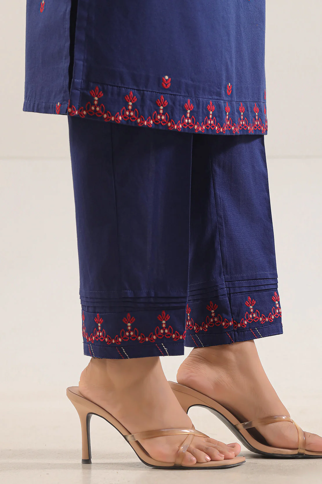 Cotton Jacquard Stitched 2 Piece (Shirt/Trouser) - Image 5