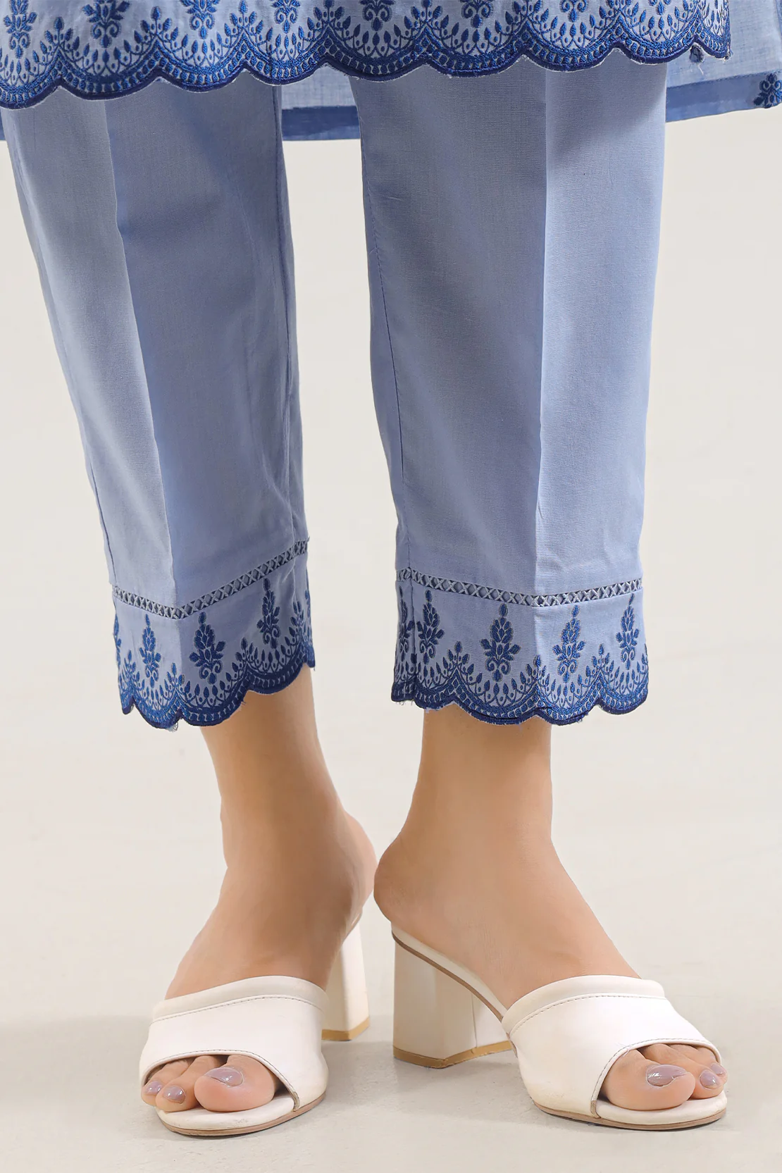 Cotton Jacquard Stitched 2 Piece (Shirt/Trouser) - Image 5