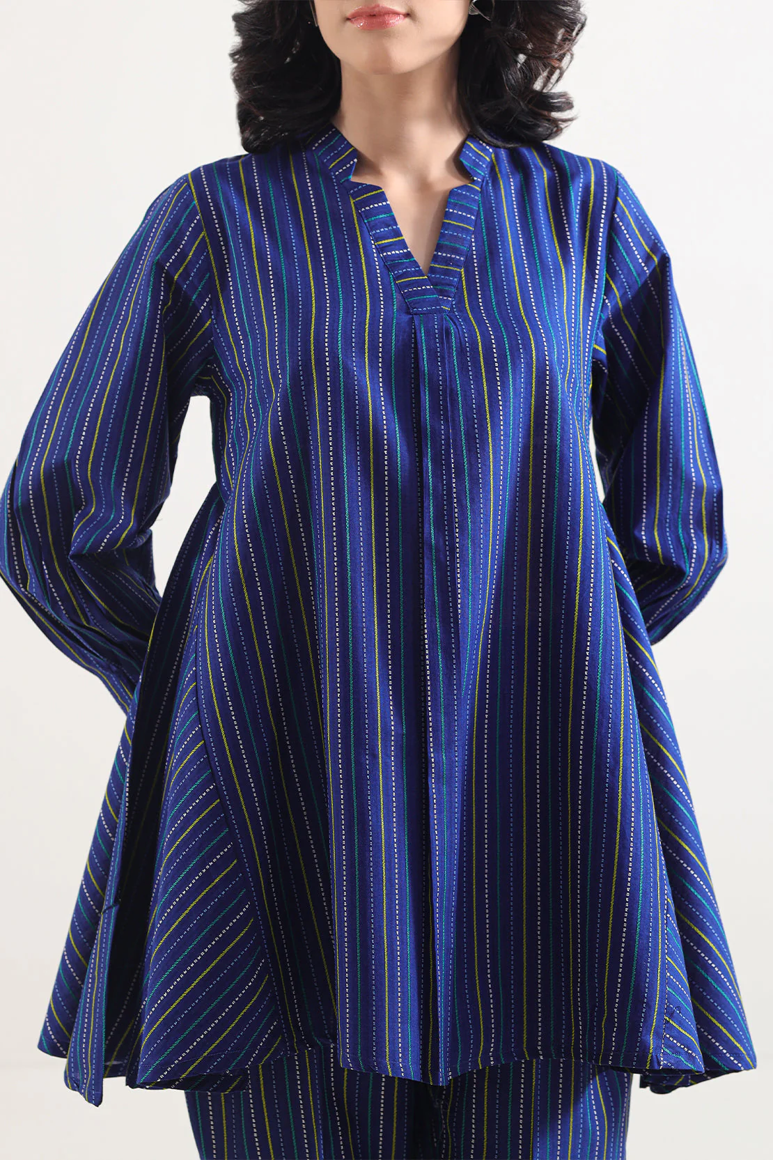 Cotton Jacquard Stitched 2 Piece (Shirt/Trouser) - Image 4