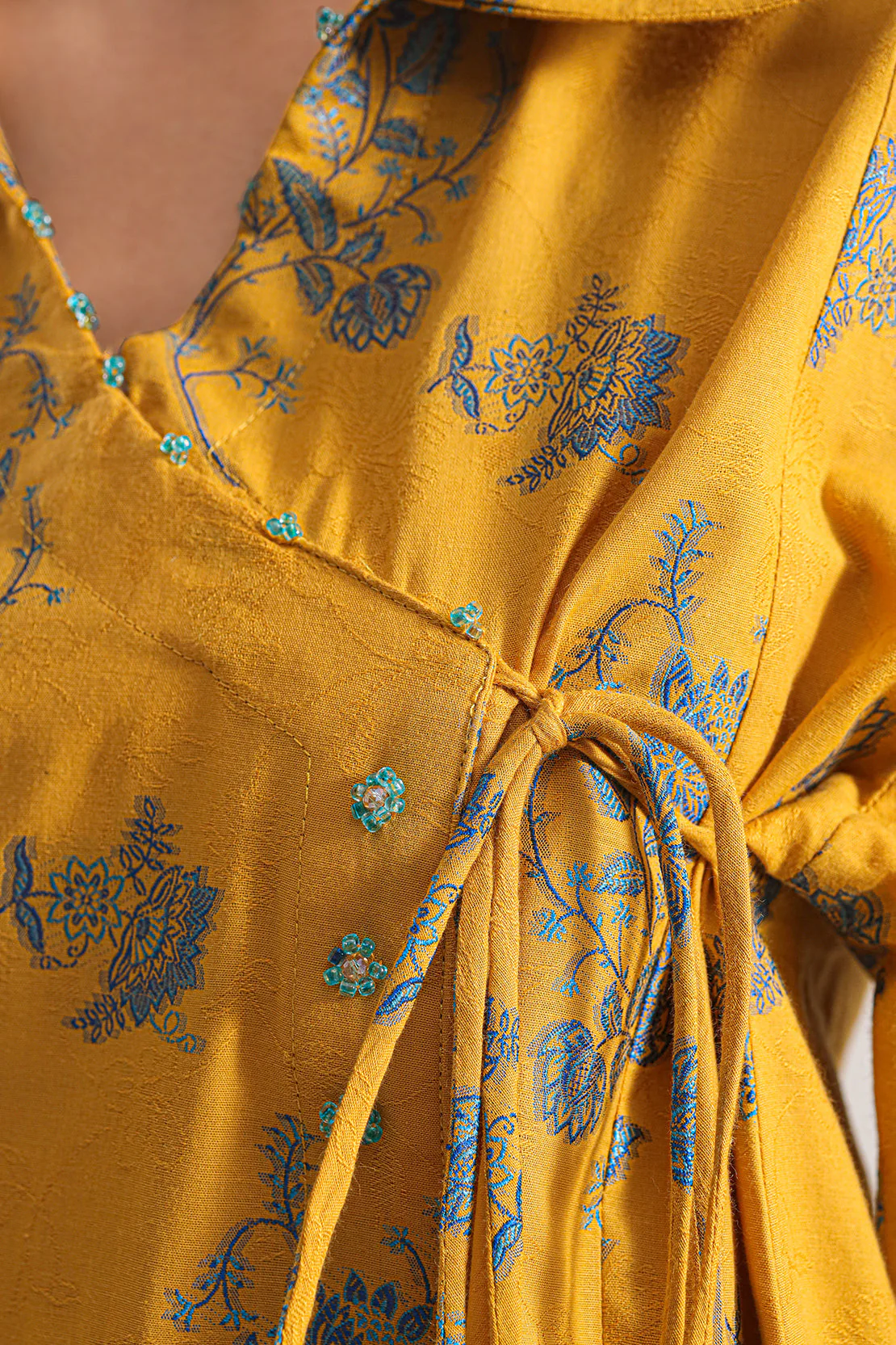 Cotton Jacquard Stitched 2 Piece (Shirt/Trouser) - Image 4
