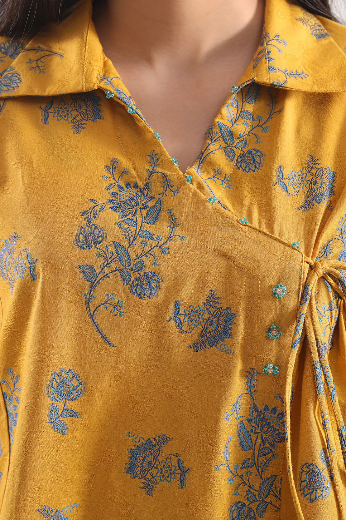 Cotton Jacquard Stitched 2 Piece (Shirt/Trouser) - Image 5