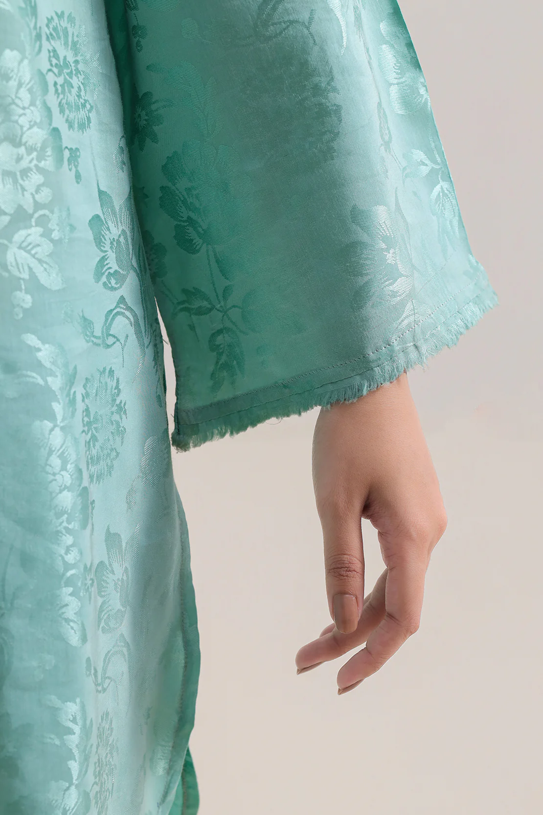 Cotton Jacquard Stitched 2 Piece (Shirt/Trouser) - Image 4