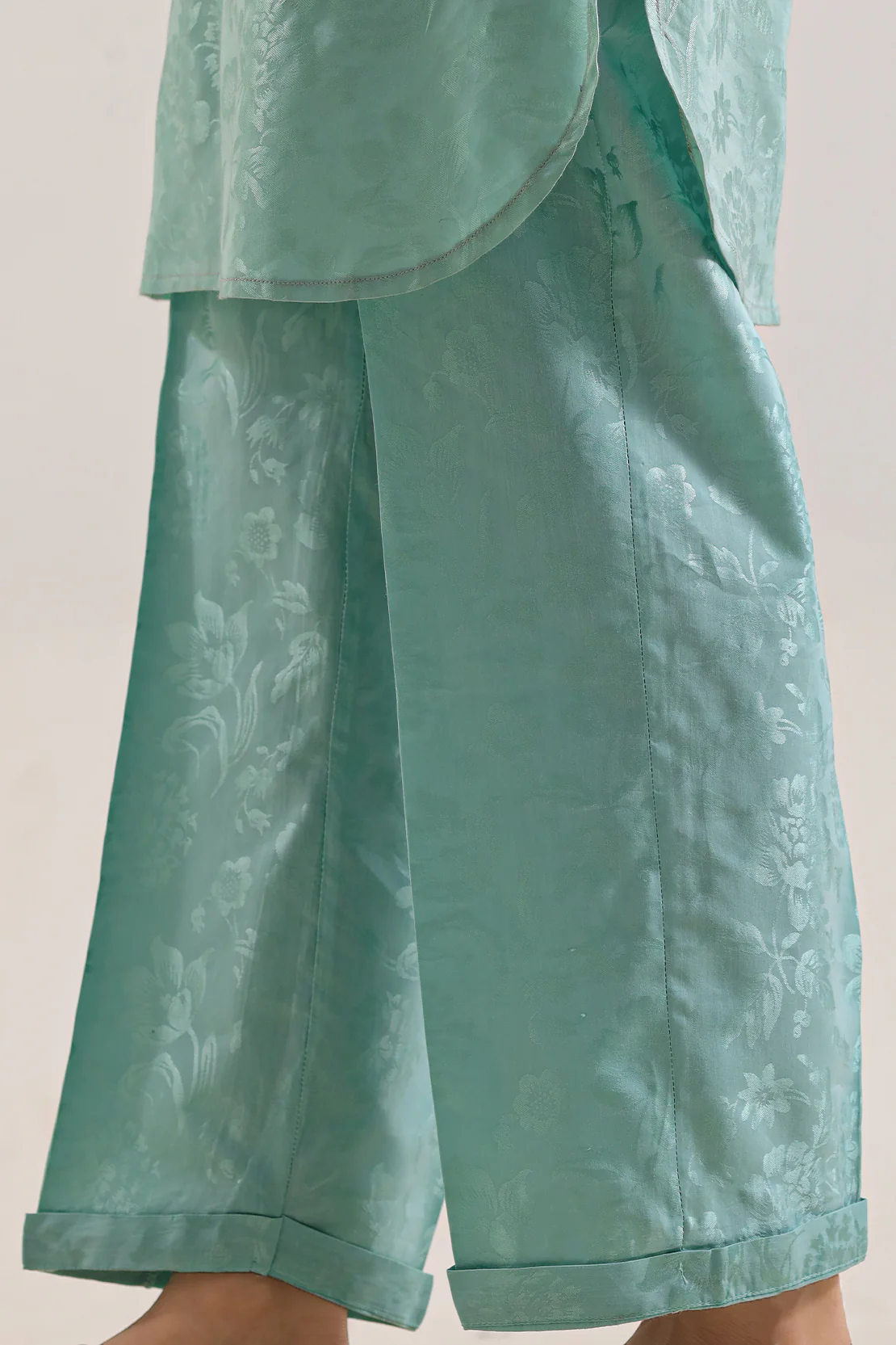 Cotton Jacquard Stitched 2 Piece (Shirt/Trouser) - Image 5