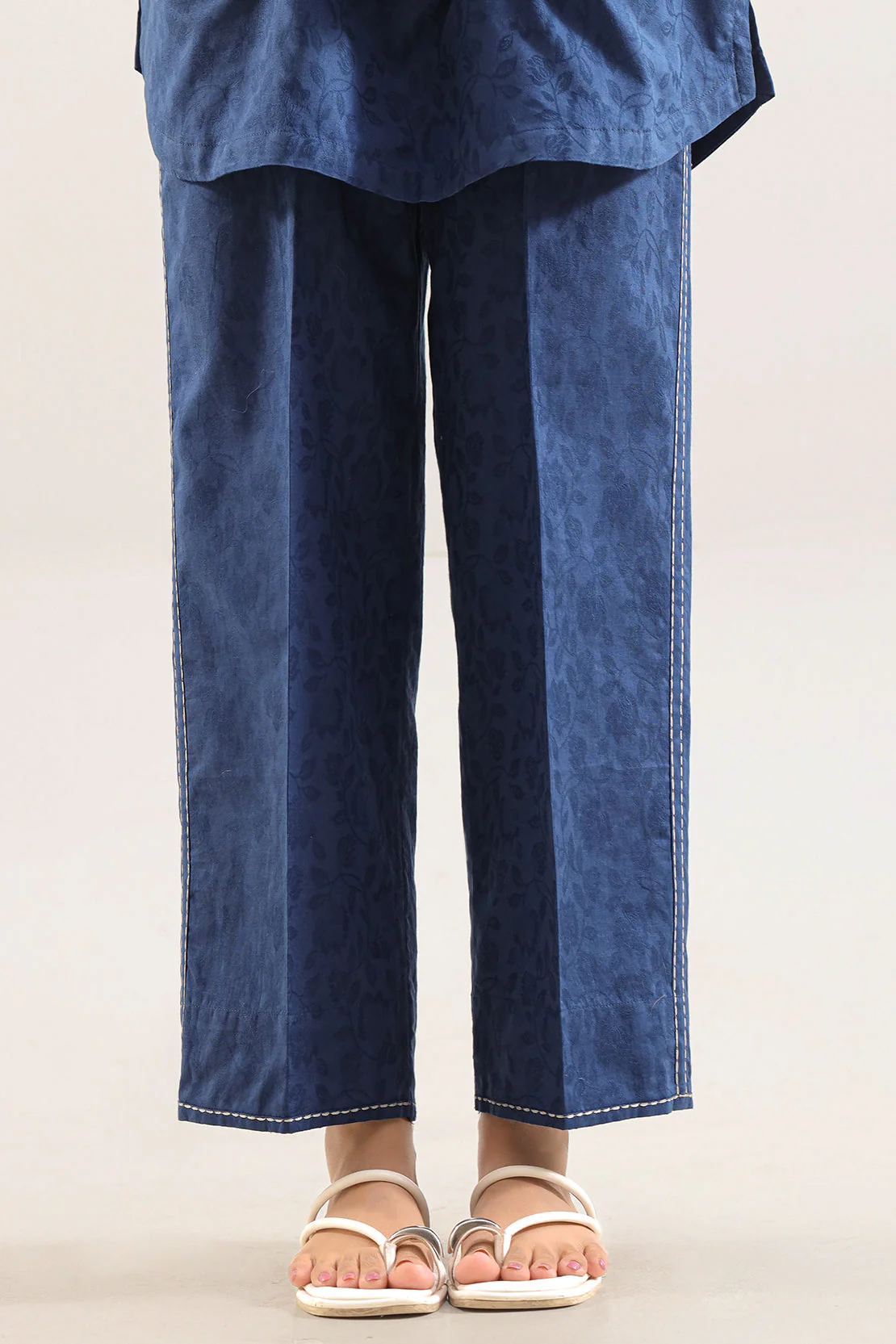 Cotton Jacquard Stitched 2 Piece (Shirt/Trouser) - Image 6