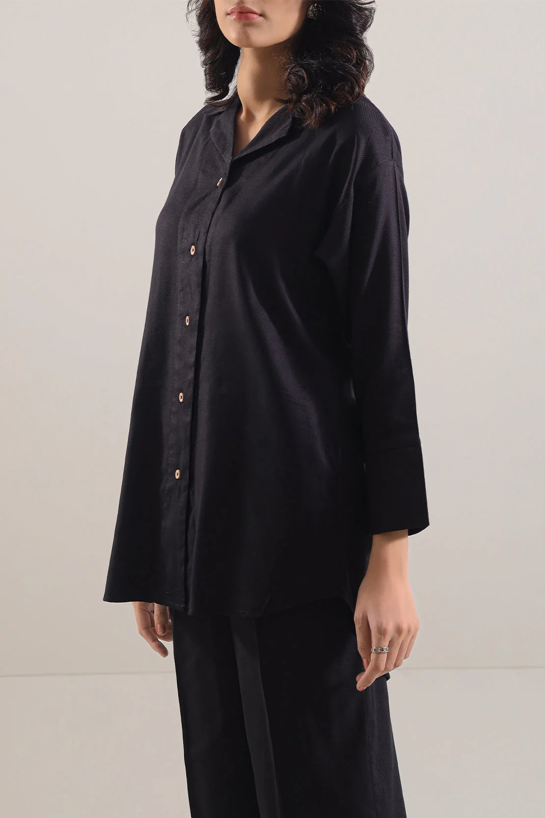 Cotton Jacquard Stitched 2 Piece (Shirt/Trouser) - Image 2