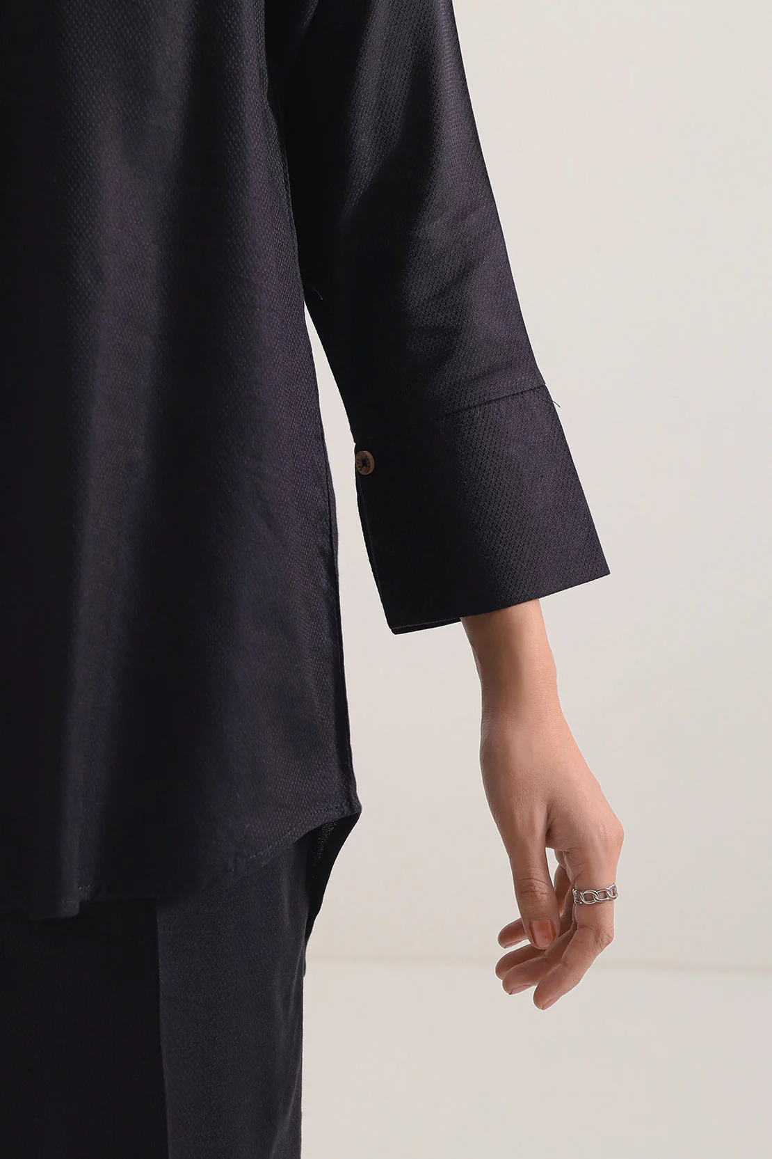 Cotton Jacquard Stitched 2 Piece (Shirt/Trouser) - Image 5