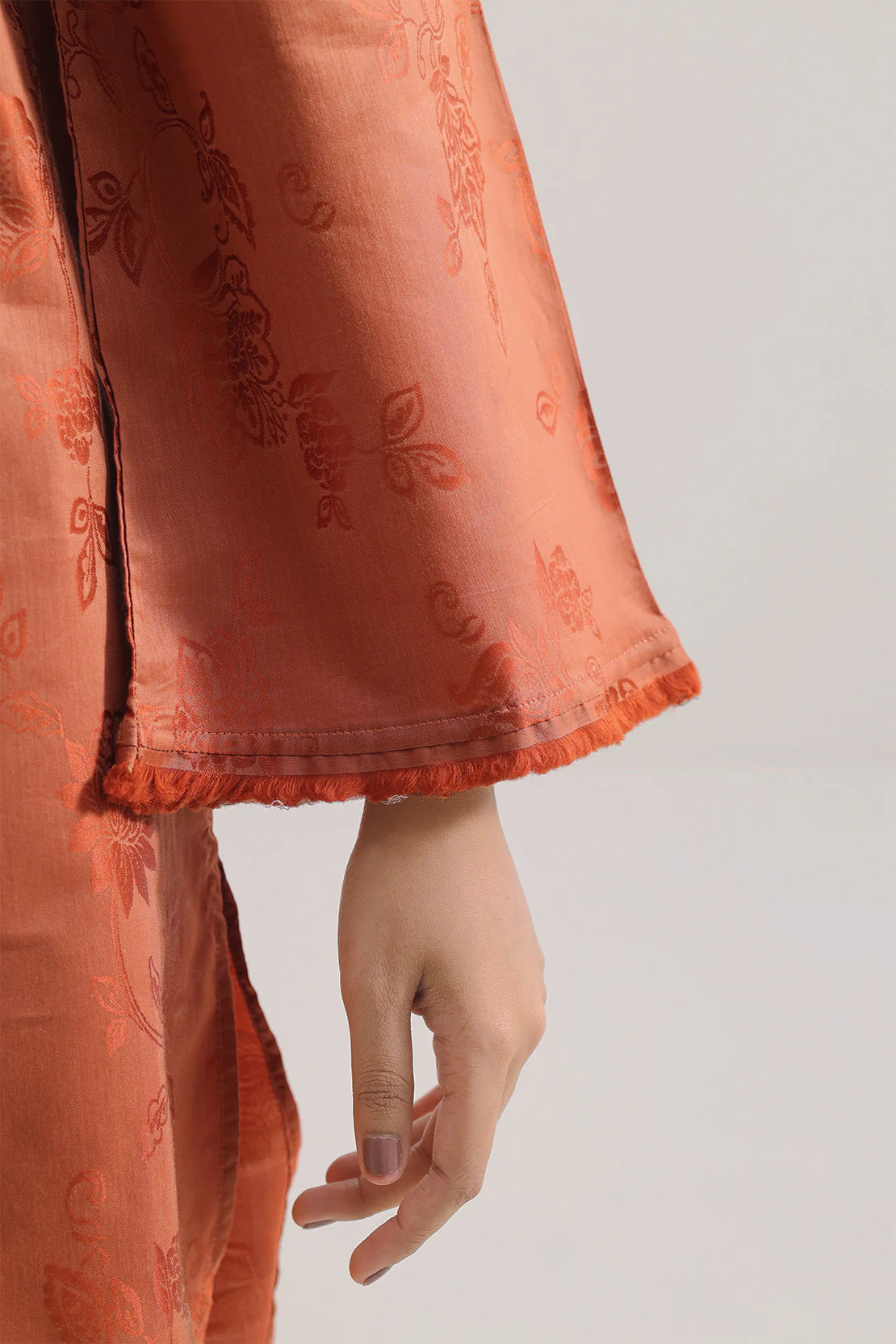 Cotton Jacquard Stitched 2 Piece (Shirt/Trouser) - Image 5
