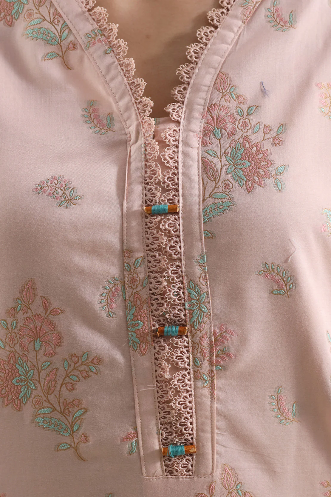 Cotton Jacquard Stitched 2 Piece (Shirt/Trouser) - Image 5