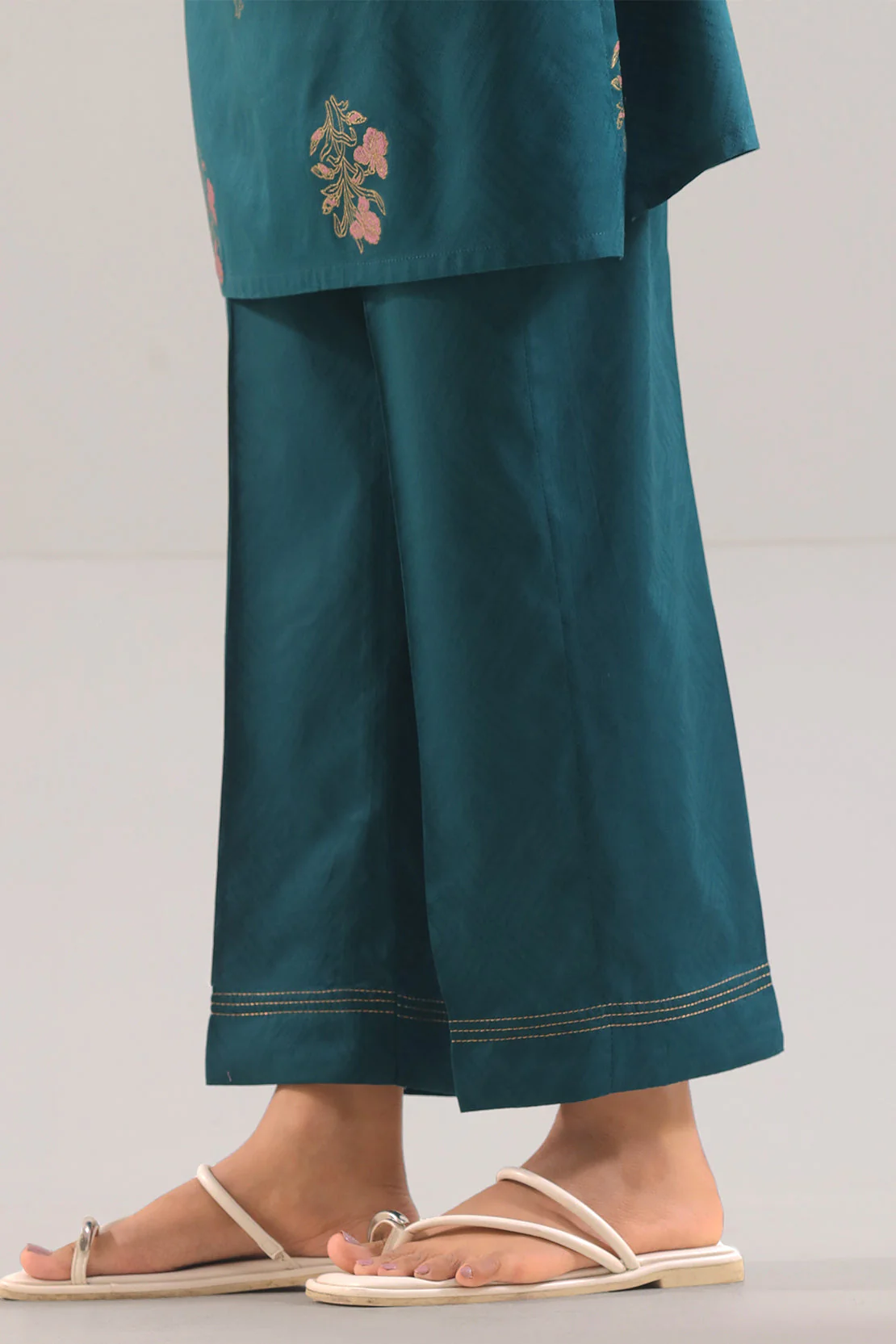 Cotton Jacquard Stitched 2 Piece (Shirt/Trouser) - Image 5
