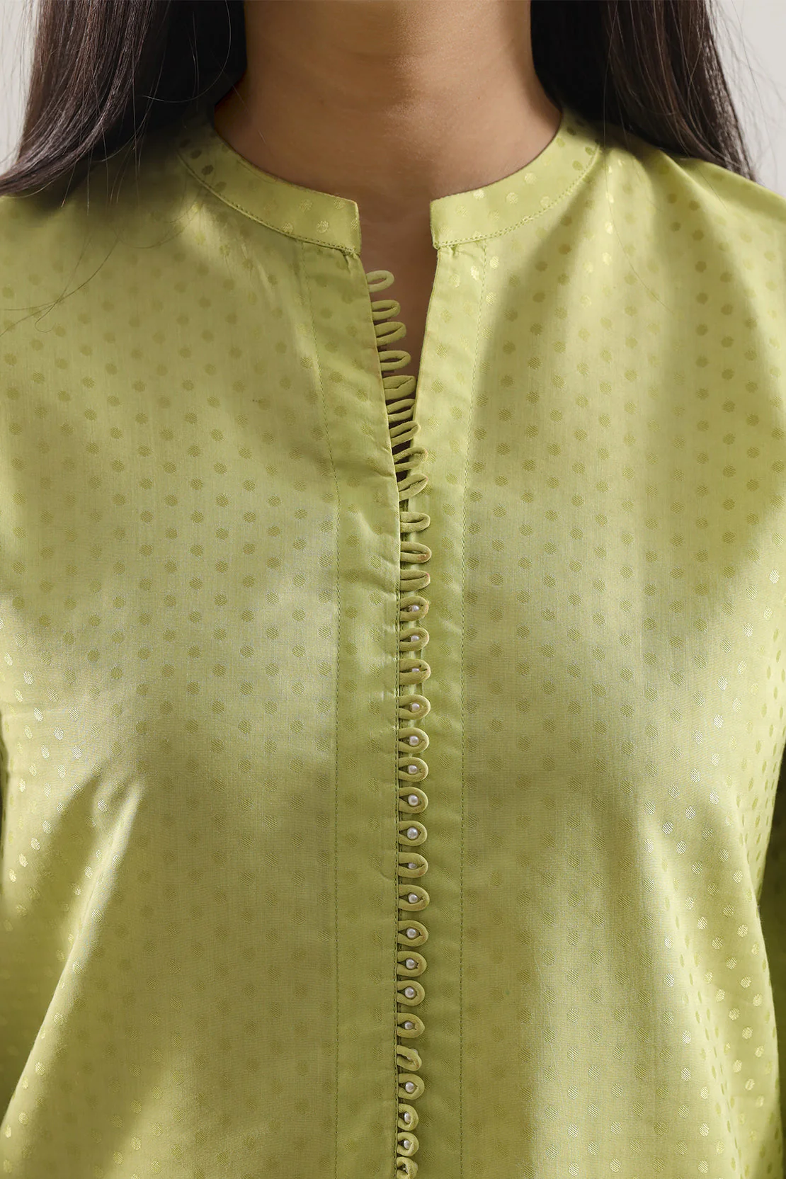 Cotton Jacquard Stitched 2 Piece (Shirt/Trouser) - Image 4