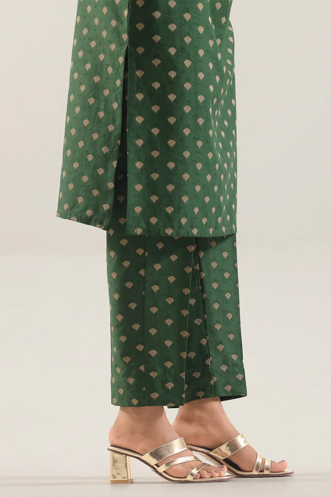 Cotton Jacquard Stitched 2 Piece (Shirt/Trouser) - Image 5