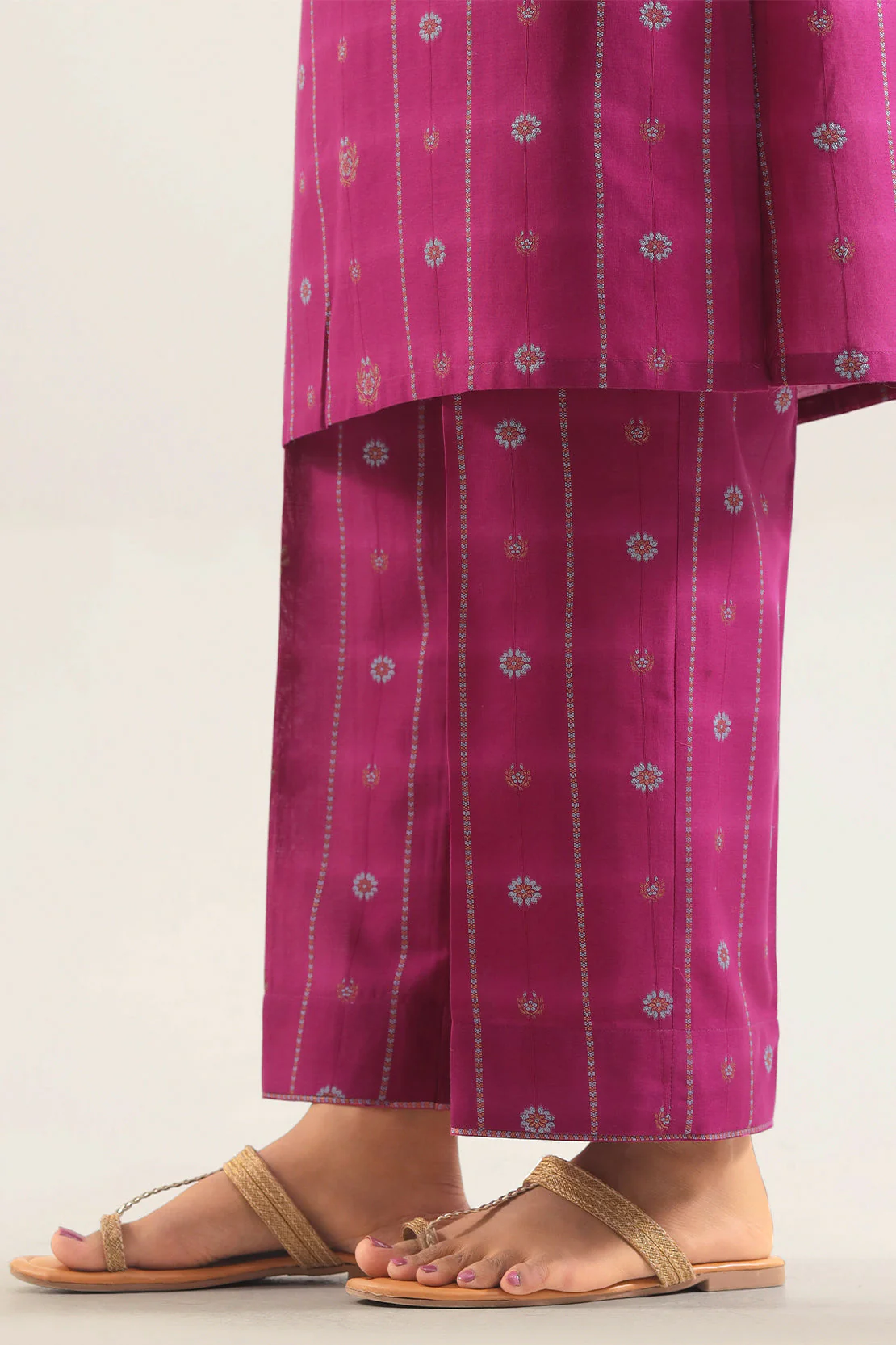 Cotton Jacquard Stitched 2 Piece (Shirt/Trouser) - Image 6